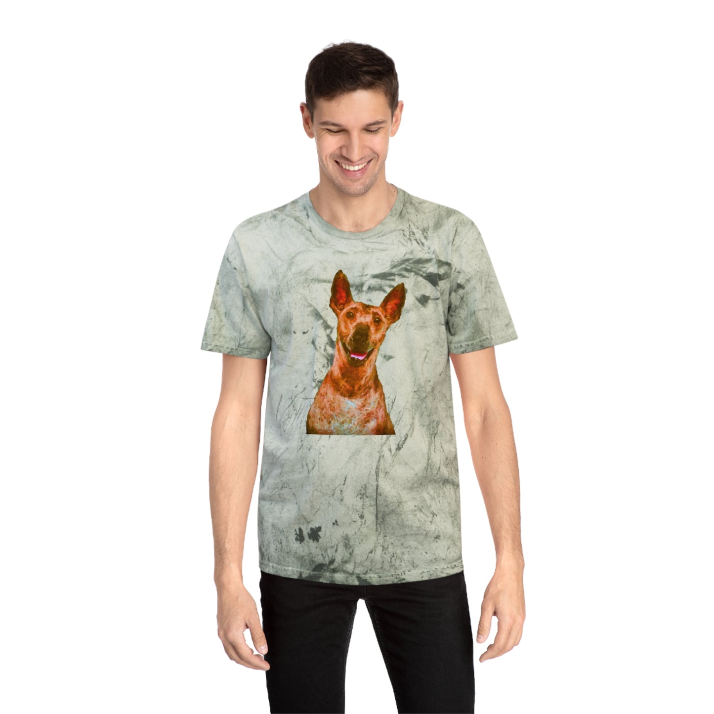 Peruvian Inca Orchid Unisex Cotton Color Blast T-Shirt