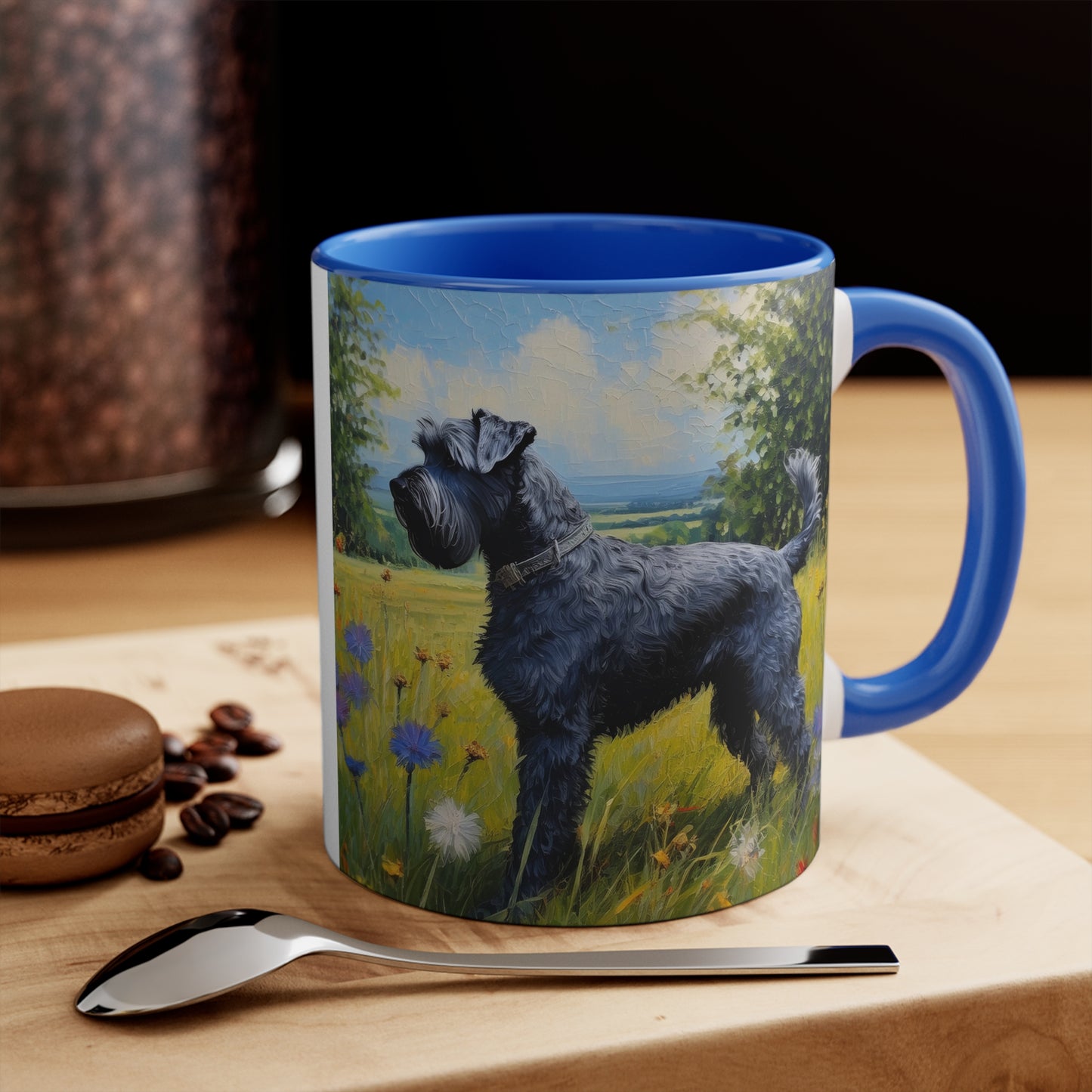 Kerry Blue Terrier 11oz Ceramic Accent Mug