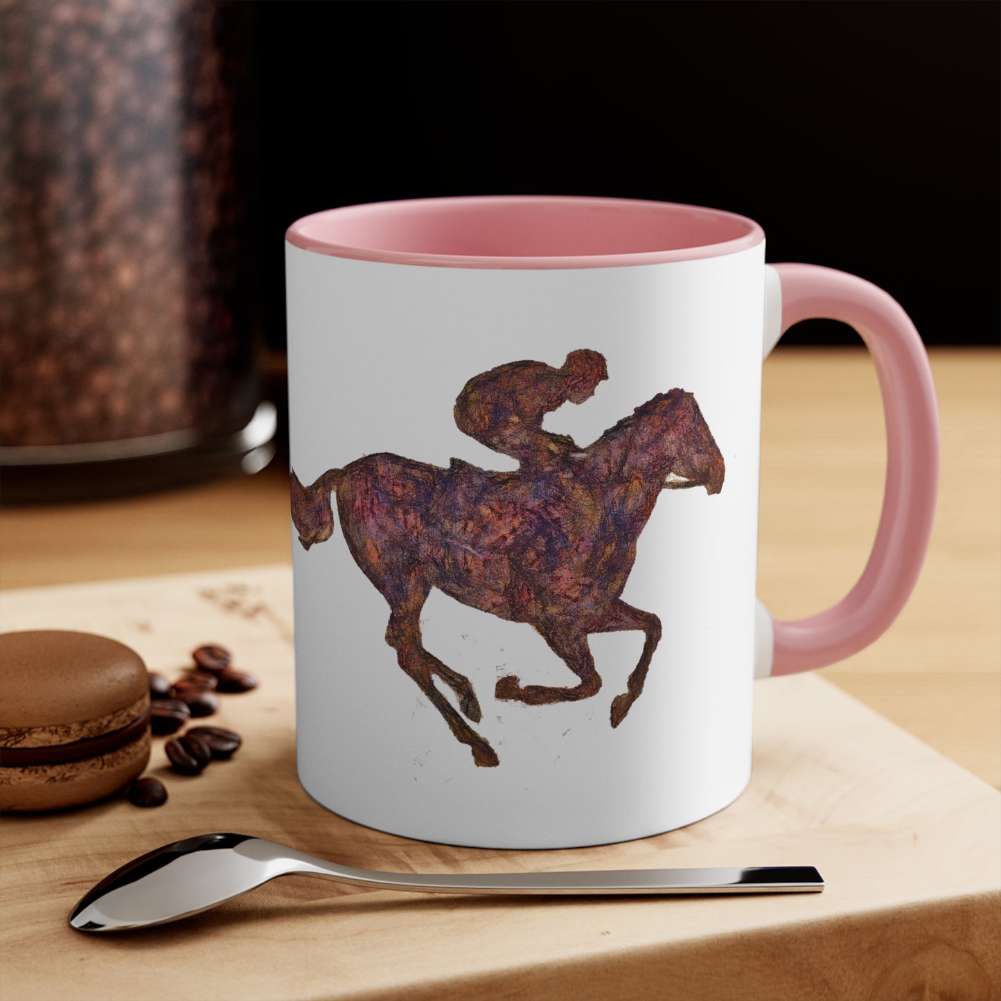 Race Horse Accent Coffee Mug, 11oz