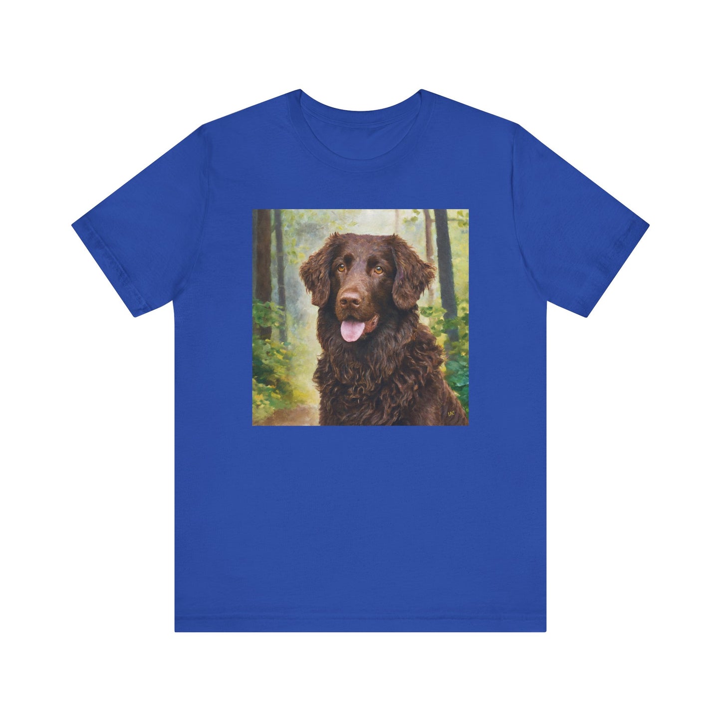 Curly Coated Retriever Jersey Short Sleeve Tee