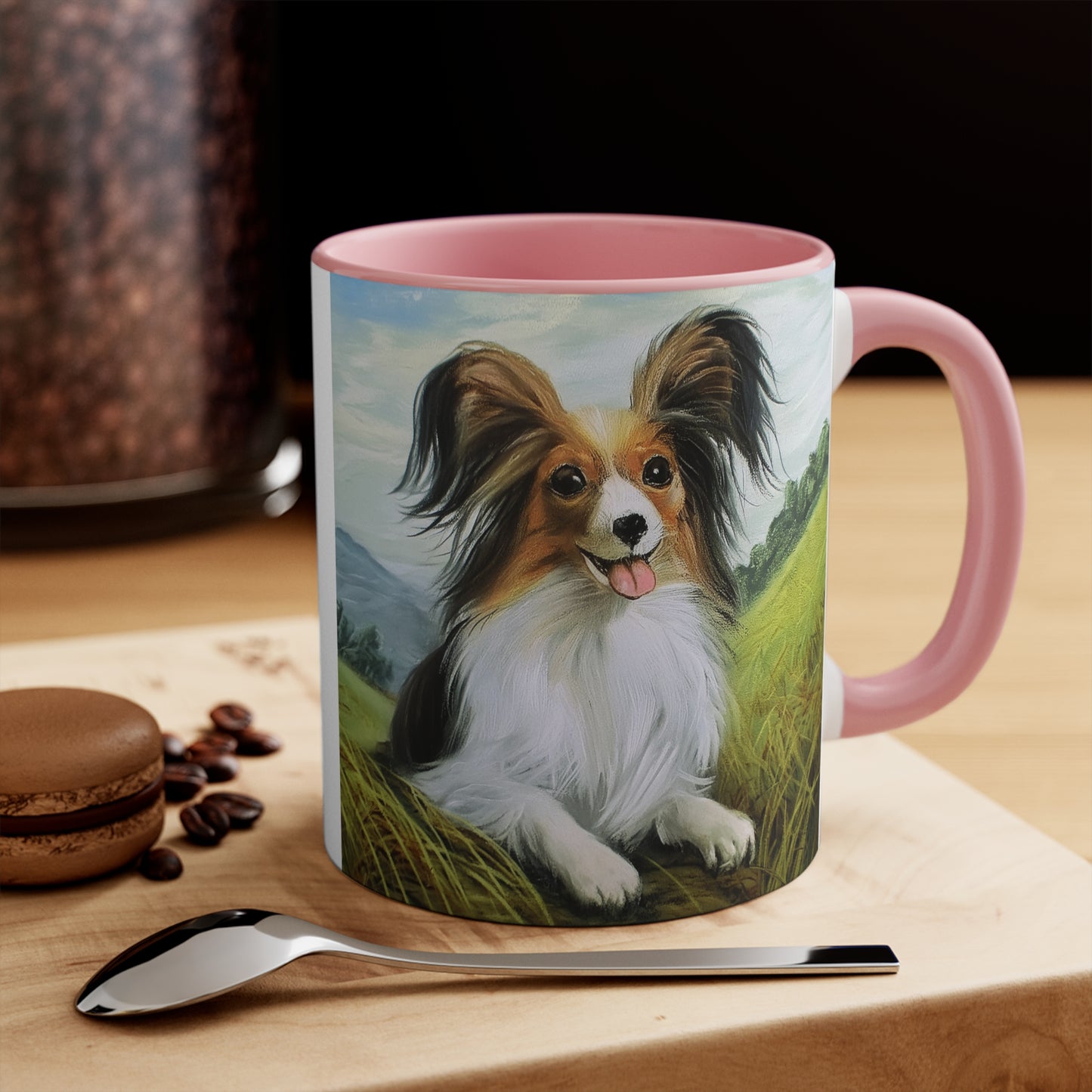 Papillon #2 - 11oz Ceramic Accent Mug