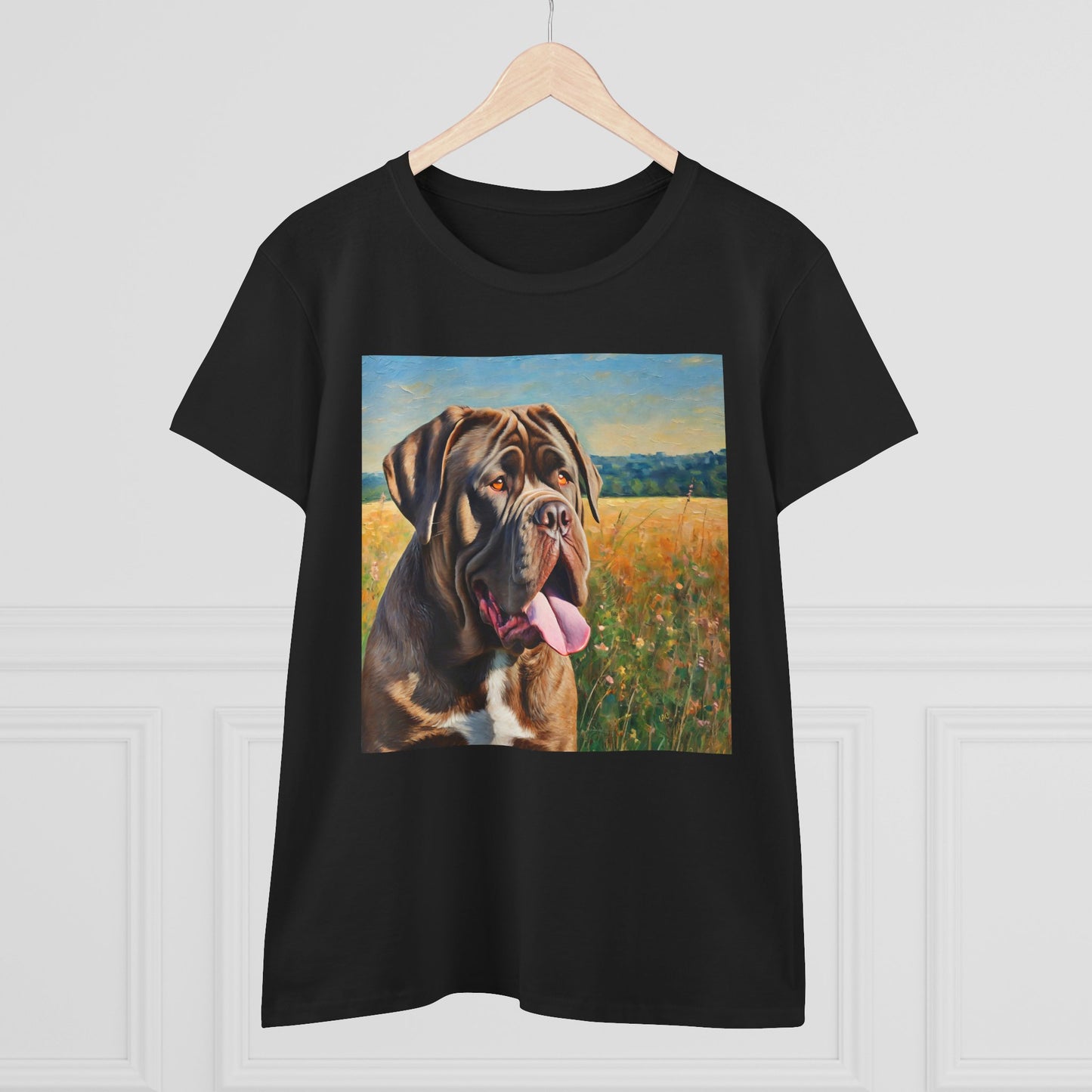 Neopolitan Mastiff Women's Midweight Cotton Tee