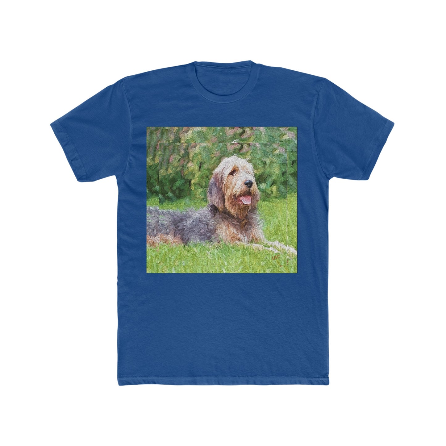 Otterhound - -- Men's Fitted Cotton Crew Tee