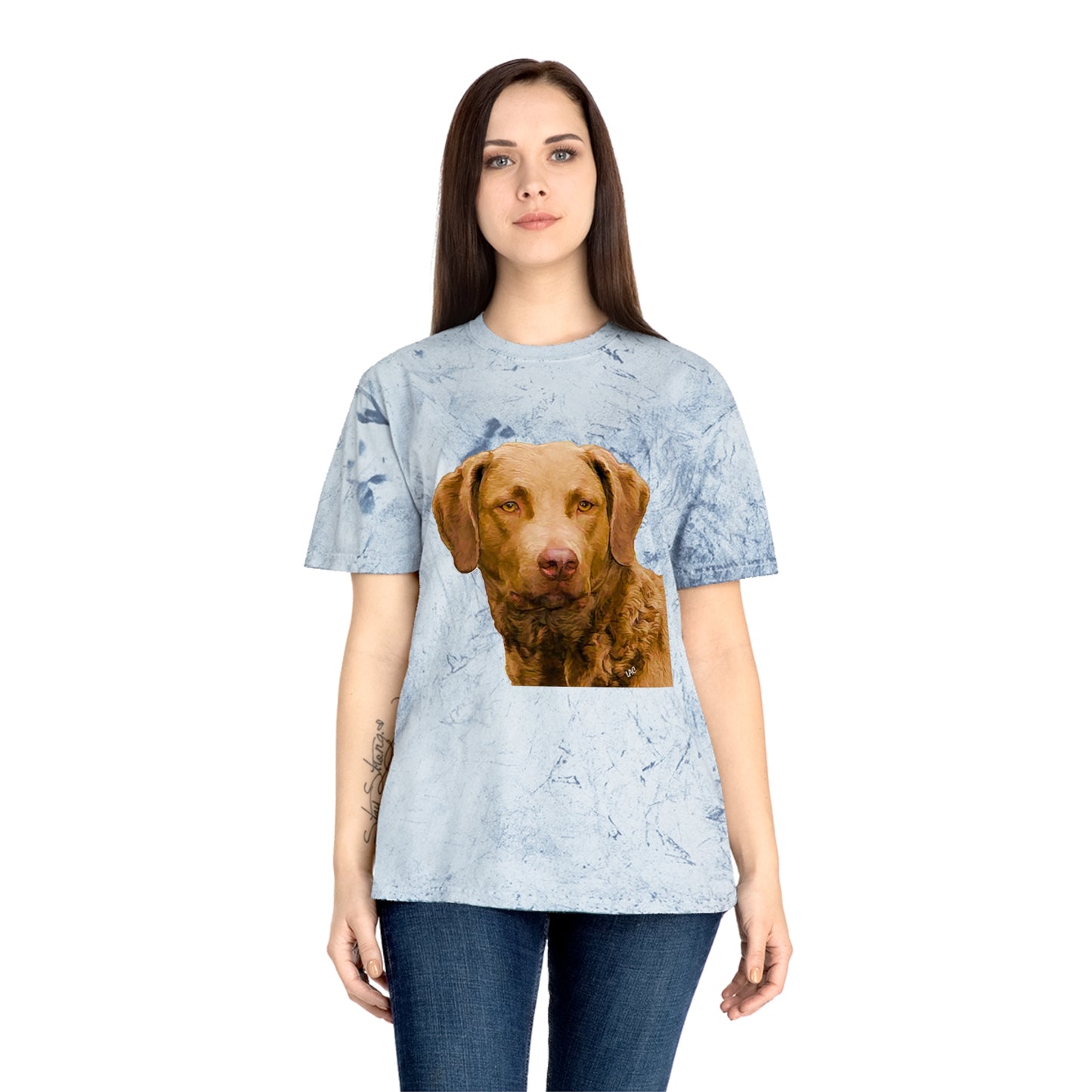 Chesapeake Bay Retriever Classic Color Blast T-Shirt