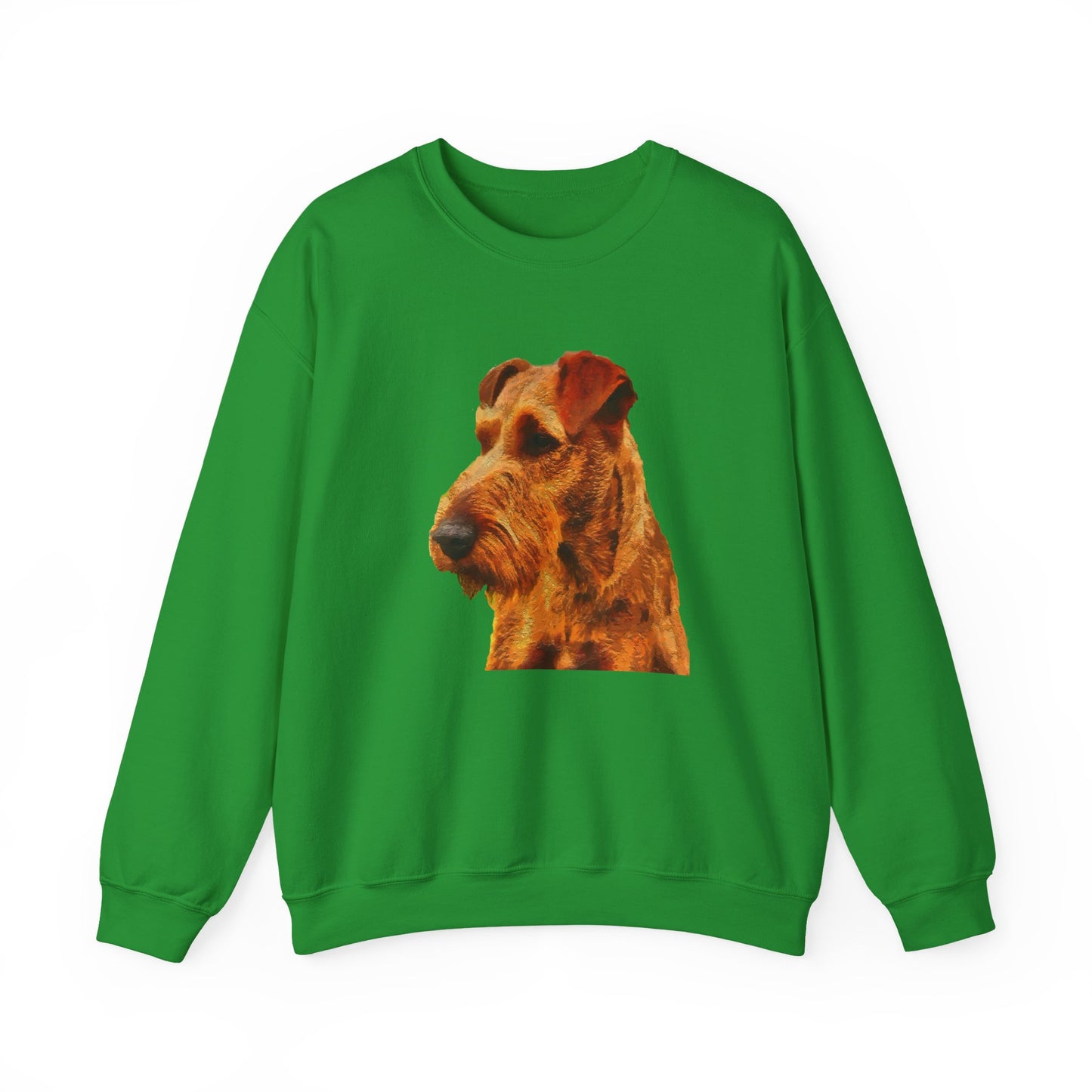 Irish Terrier 'Jocko' Unisex 50/50 Crewneck Sweatshirt
