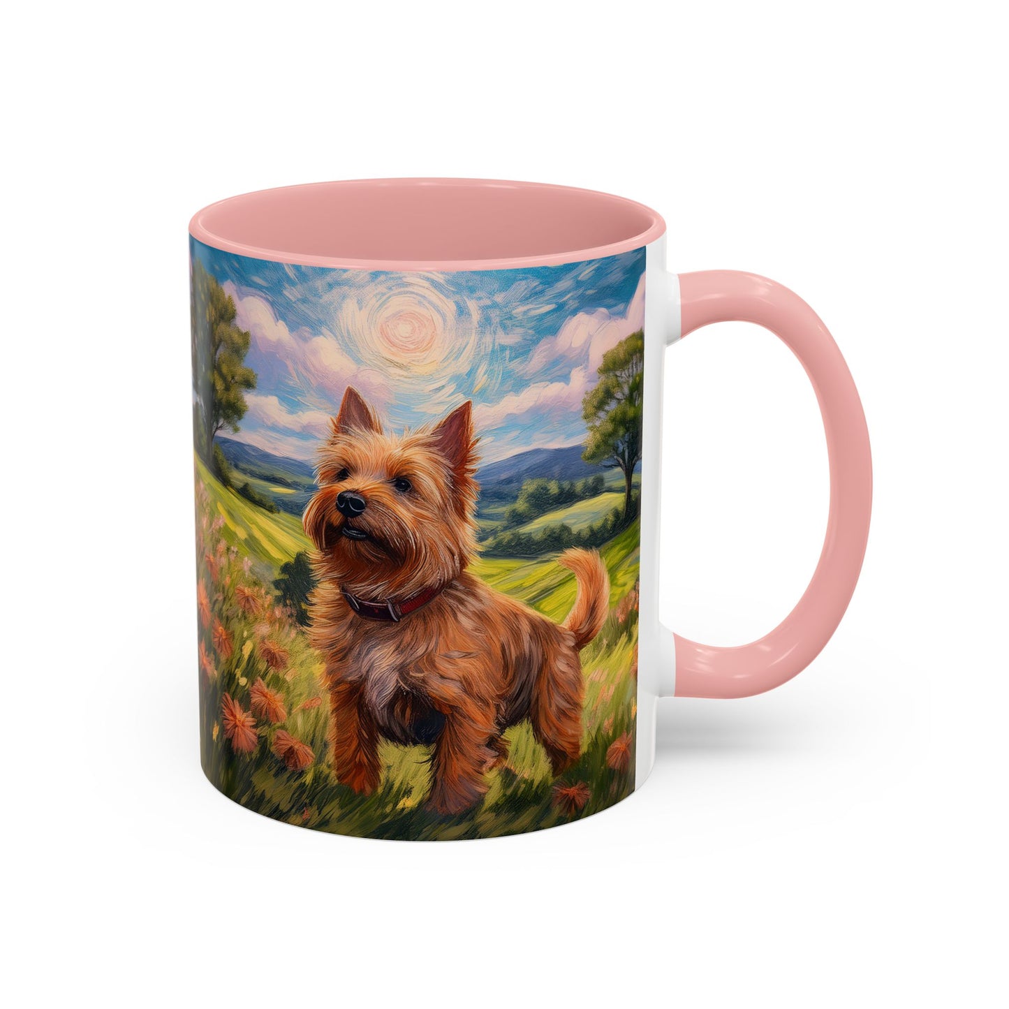 Norwich Terrier Accent Coffee Mug