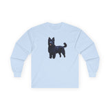 Croatian Sheepdog Unisex Classic Cotton Long Sleeve Tee