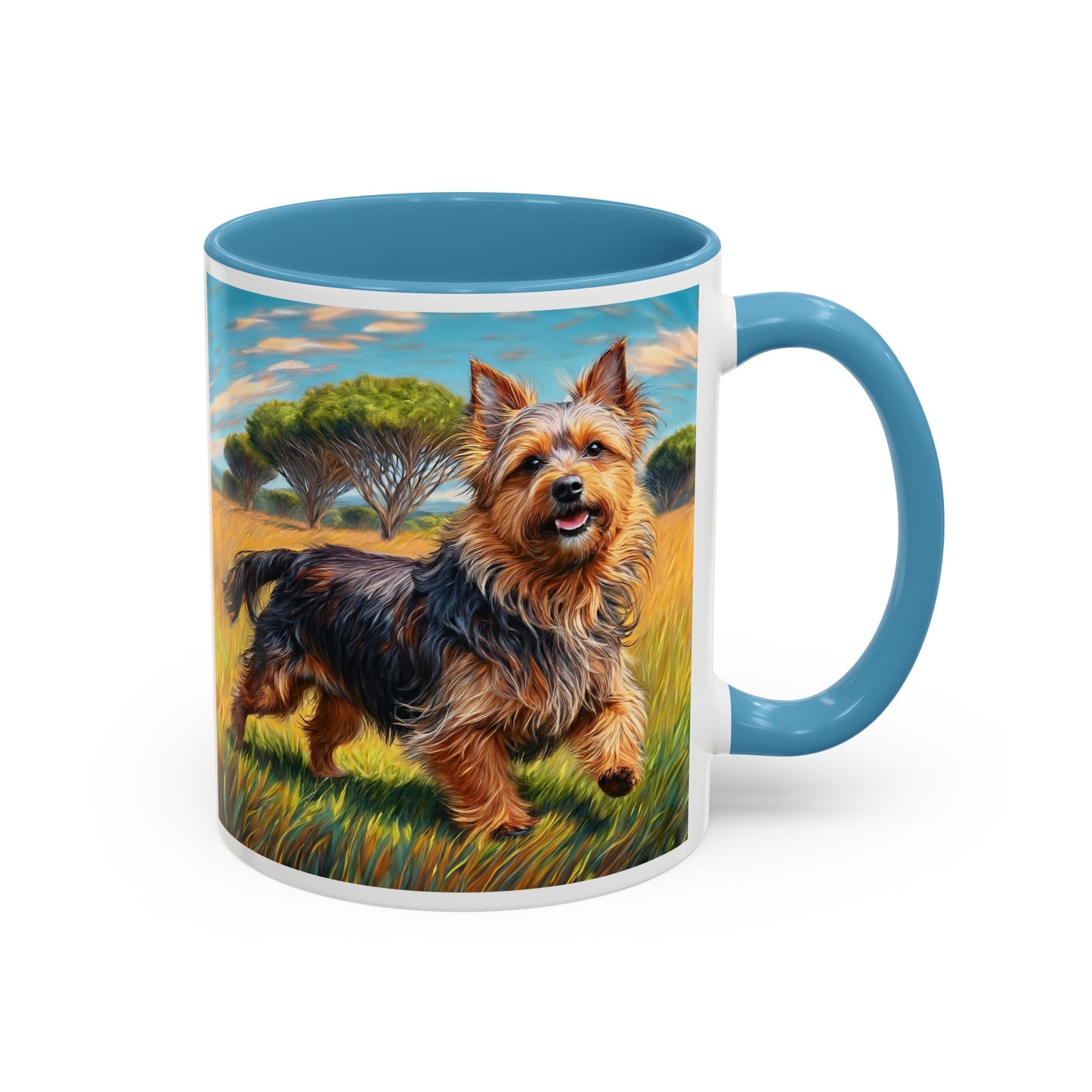 Charming Australian Terrier Ceramic Accent Coffee Mug