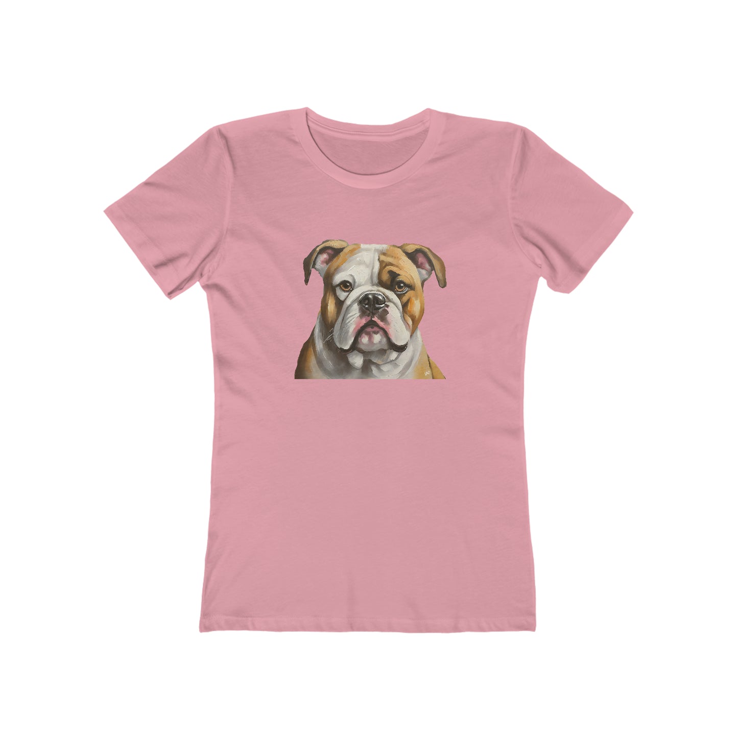 American Bulldog - Women's Slim Fitted Ringspun Cotton Tee