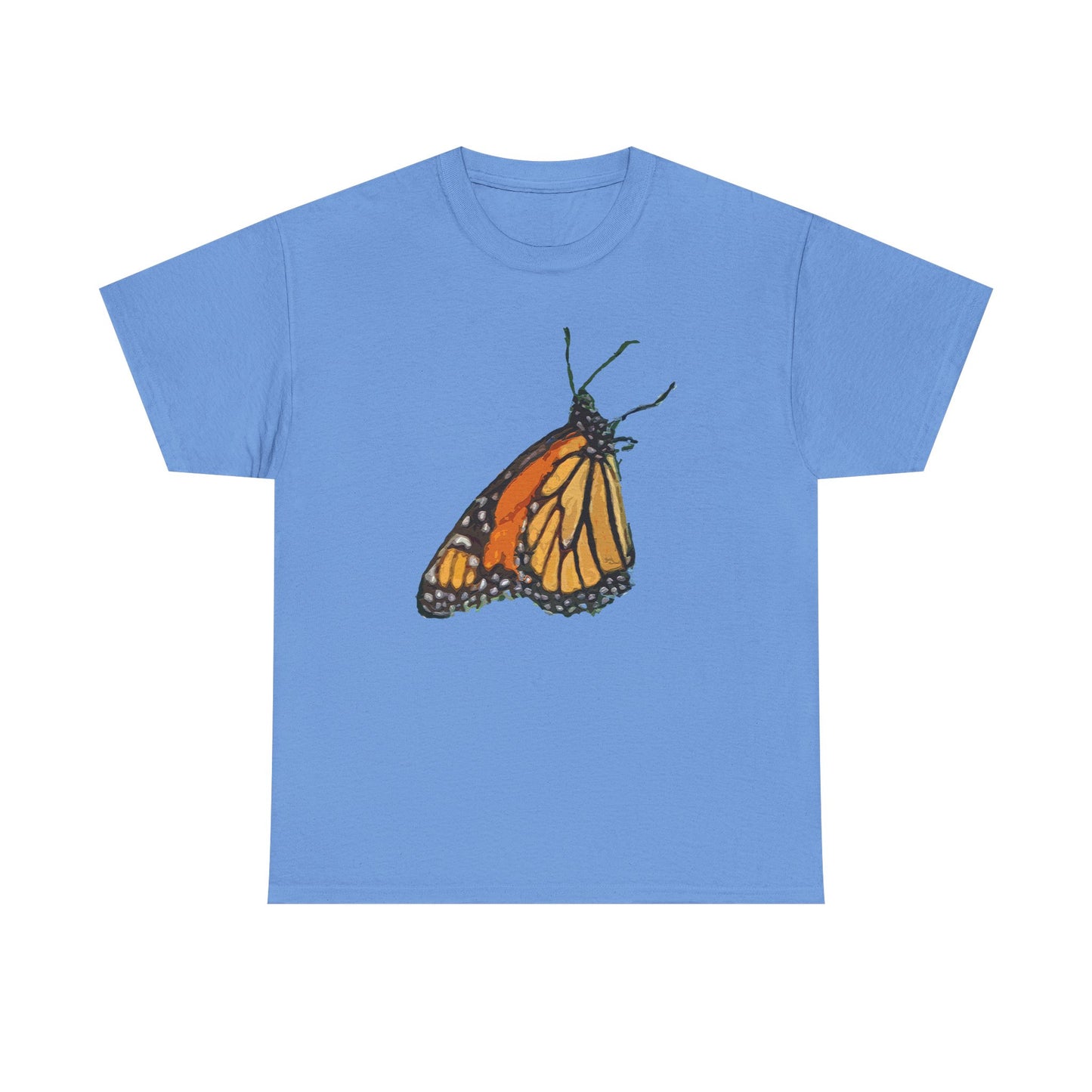 Monarch Butterfly 'Ann Butterfly' Unisex Heavy Cotton Tee