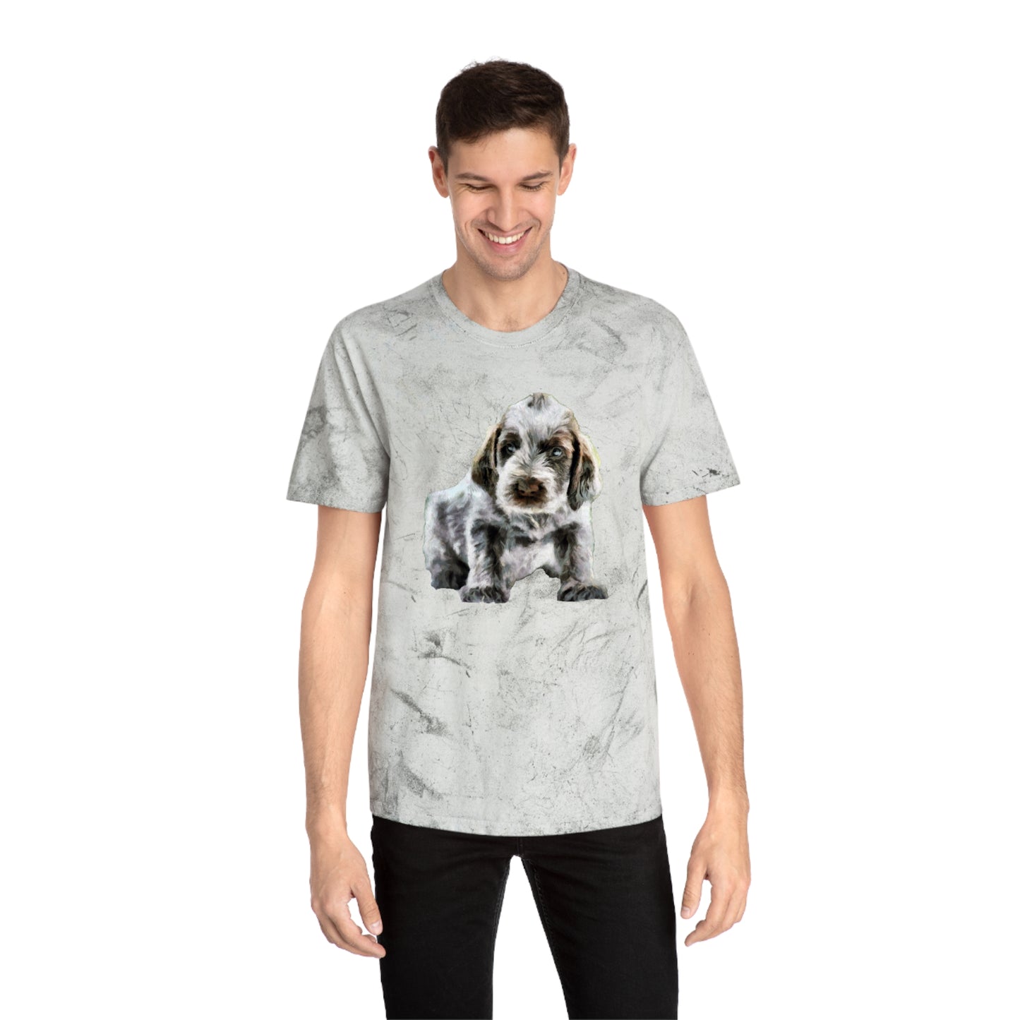 Spinone Italiano Unisex Cotton Color Blast T-Shirt