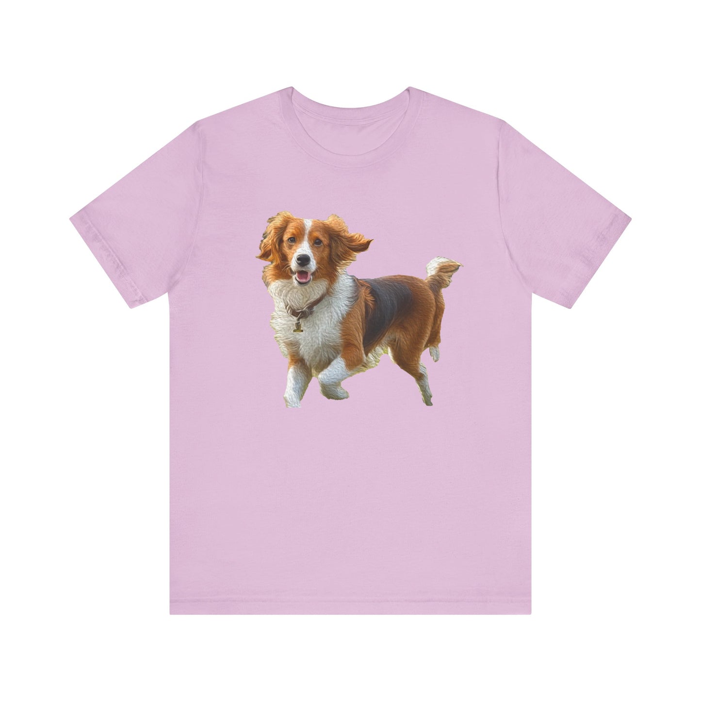 Nederlandse Kooikerhondje Unisex Jersey Short Sleeve Tee