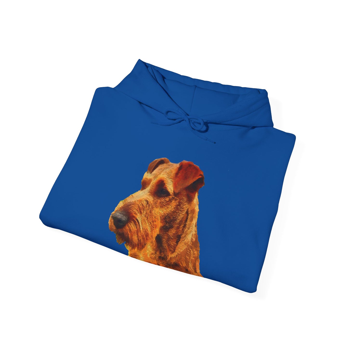 Irish Terrier 'Jocko' Unisex 50/50 Hoodie