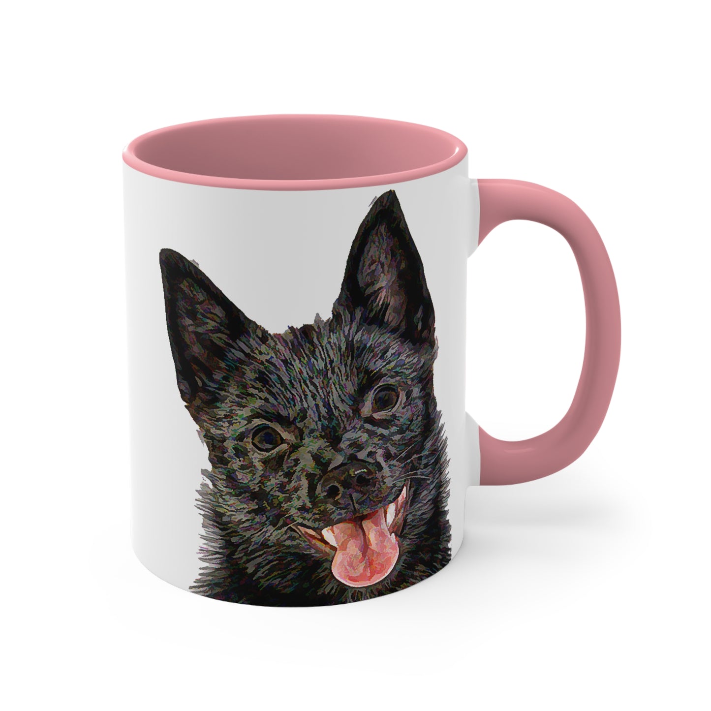 Schipperke Accent Coffee Mug, 11oz