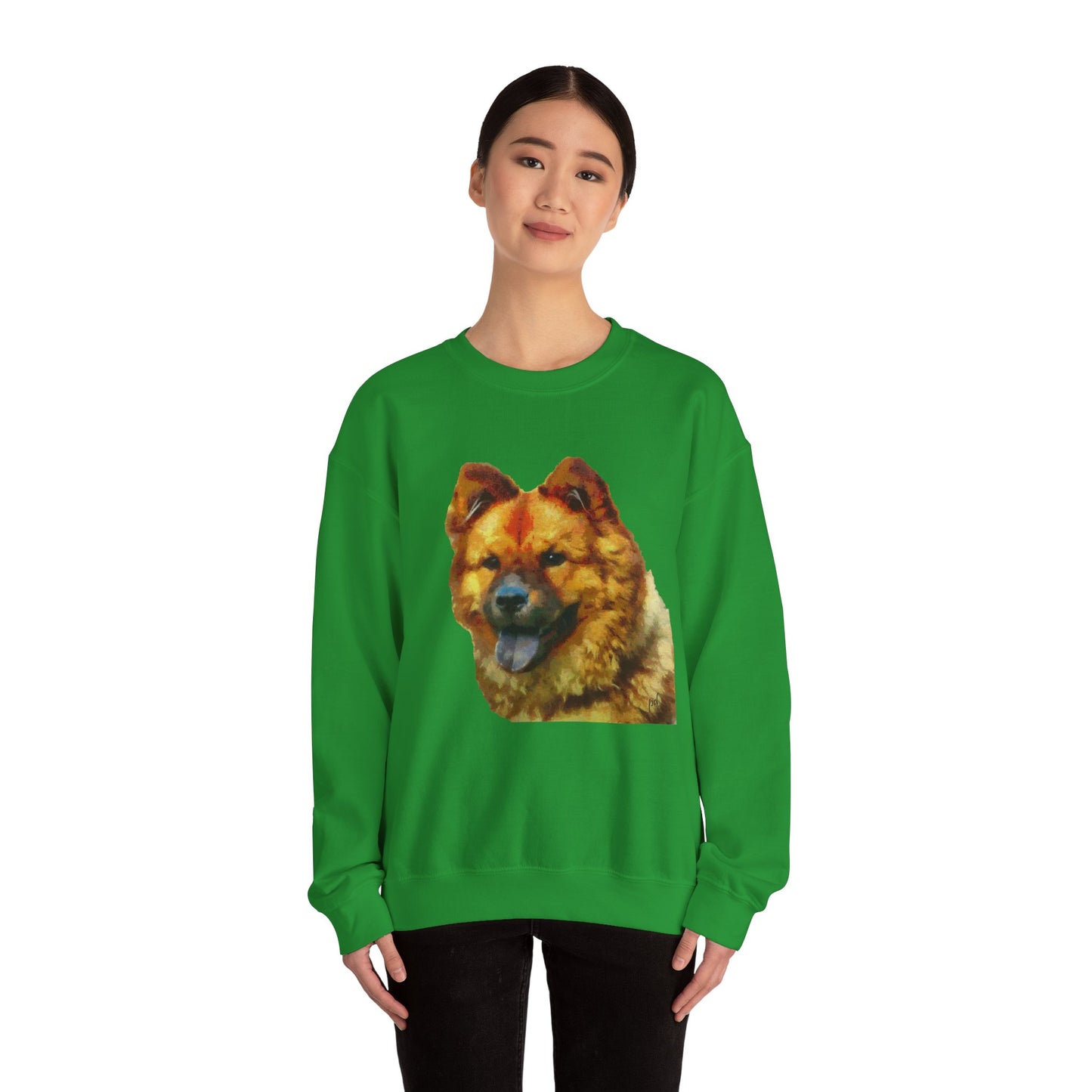 Chow 'Chung' Unisex 50/50 Crewneck Sweatshirt
