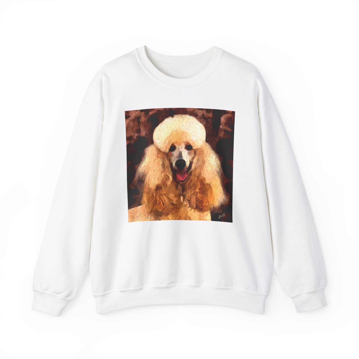 Poodle Unisex 50/50 Crewneck Sweatshirt