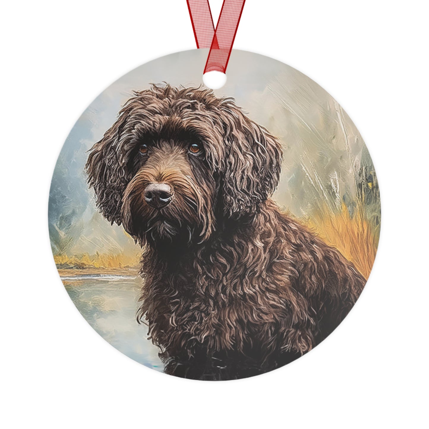 Barbet - Christmas Tree Metal Ornaments