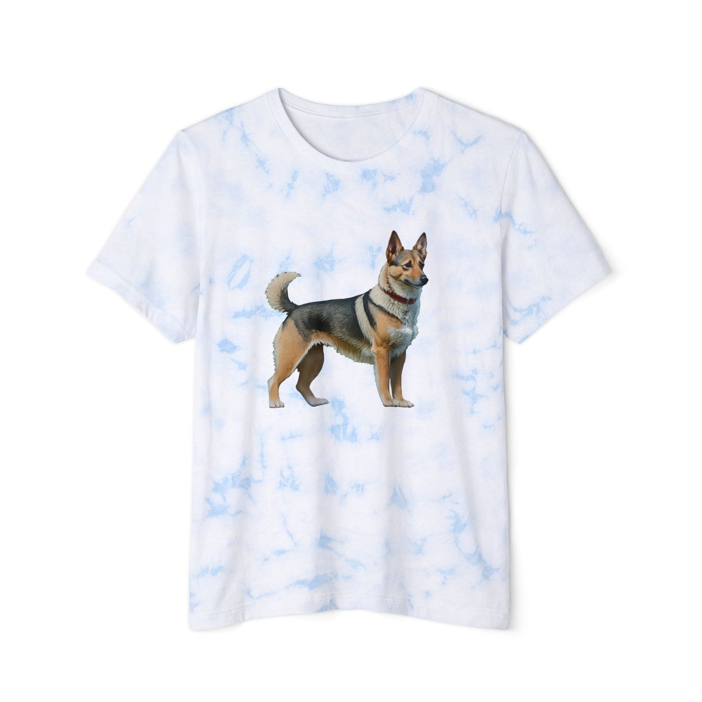 Swedish Vallhund Unisex Fashion Tie-Dyed T-Shirt