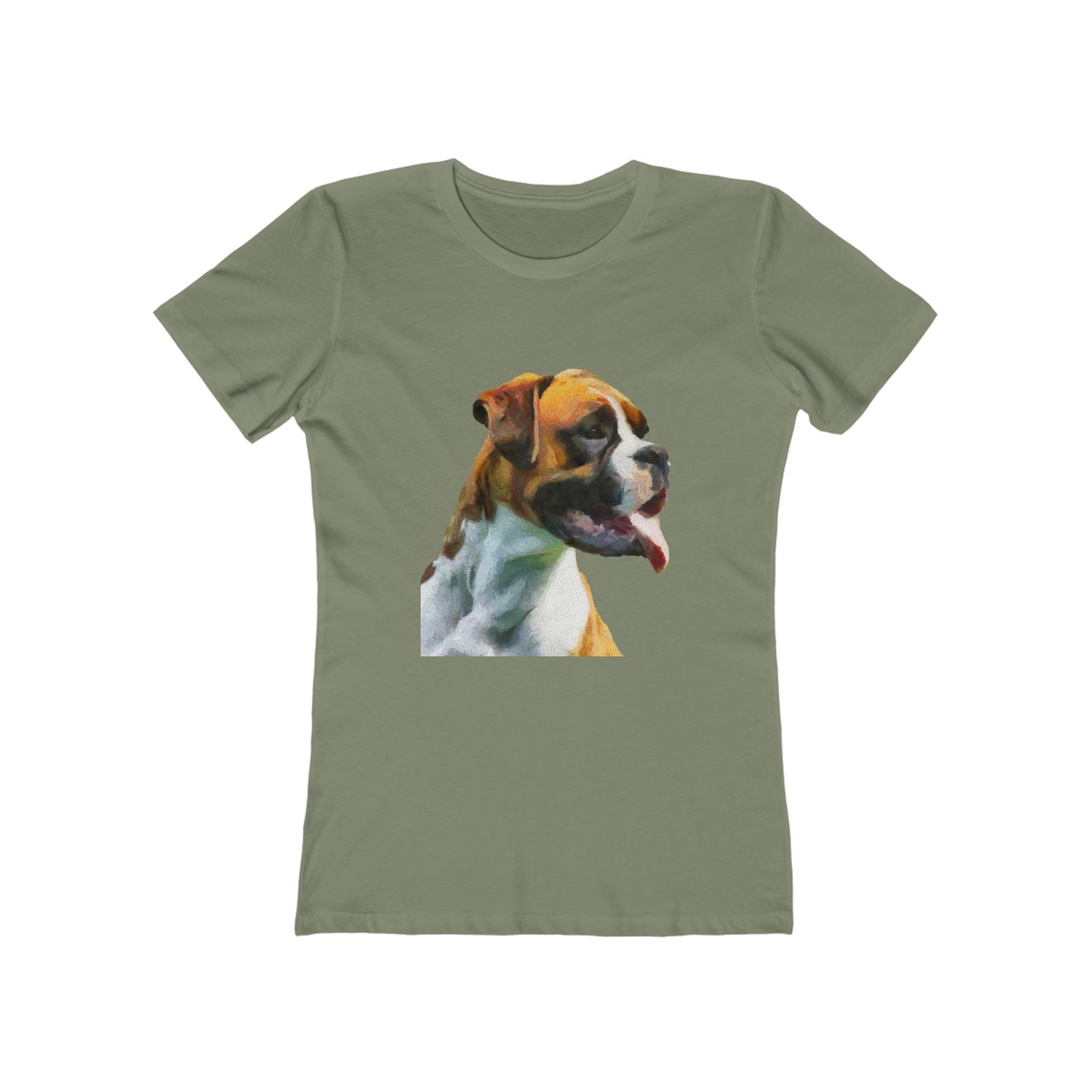 Boxer 'Cooper' - Women's Slim Fit T-Shirt Made from 100% Cotton