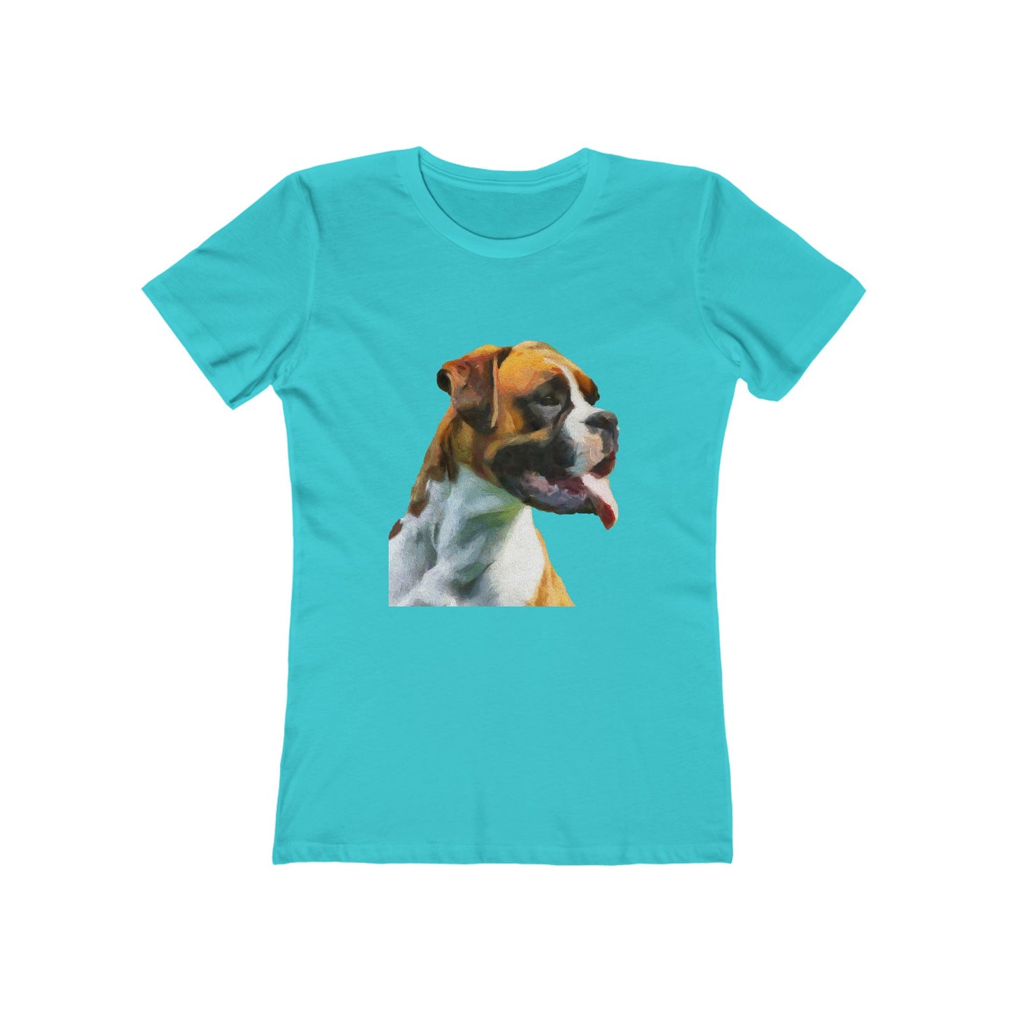 Boxer 'Cooper' - Women's Slim Fit T-Shirt Made from 100% Cotton