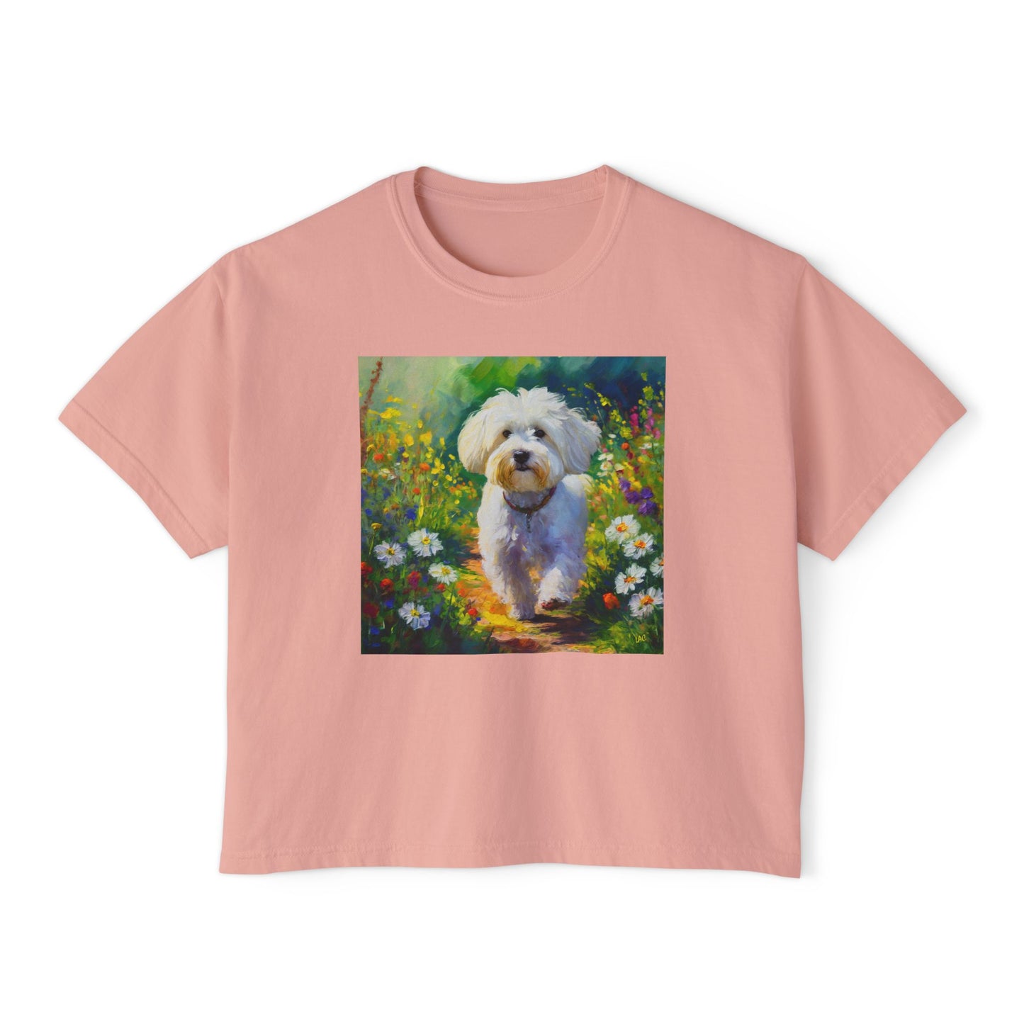 Bolognese Women's Oversized Boxy Tee
