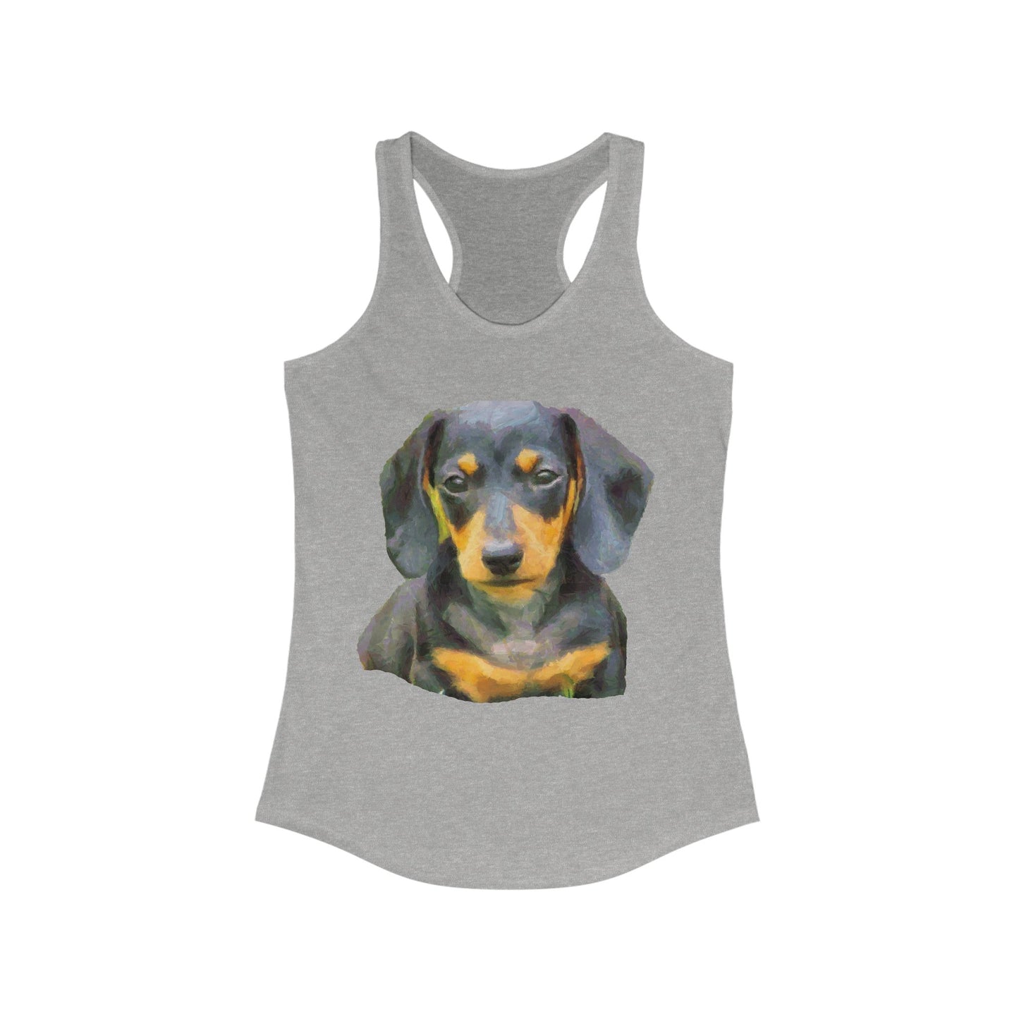 Dachshund 'Doxie #2' Women's Racerback Tank