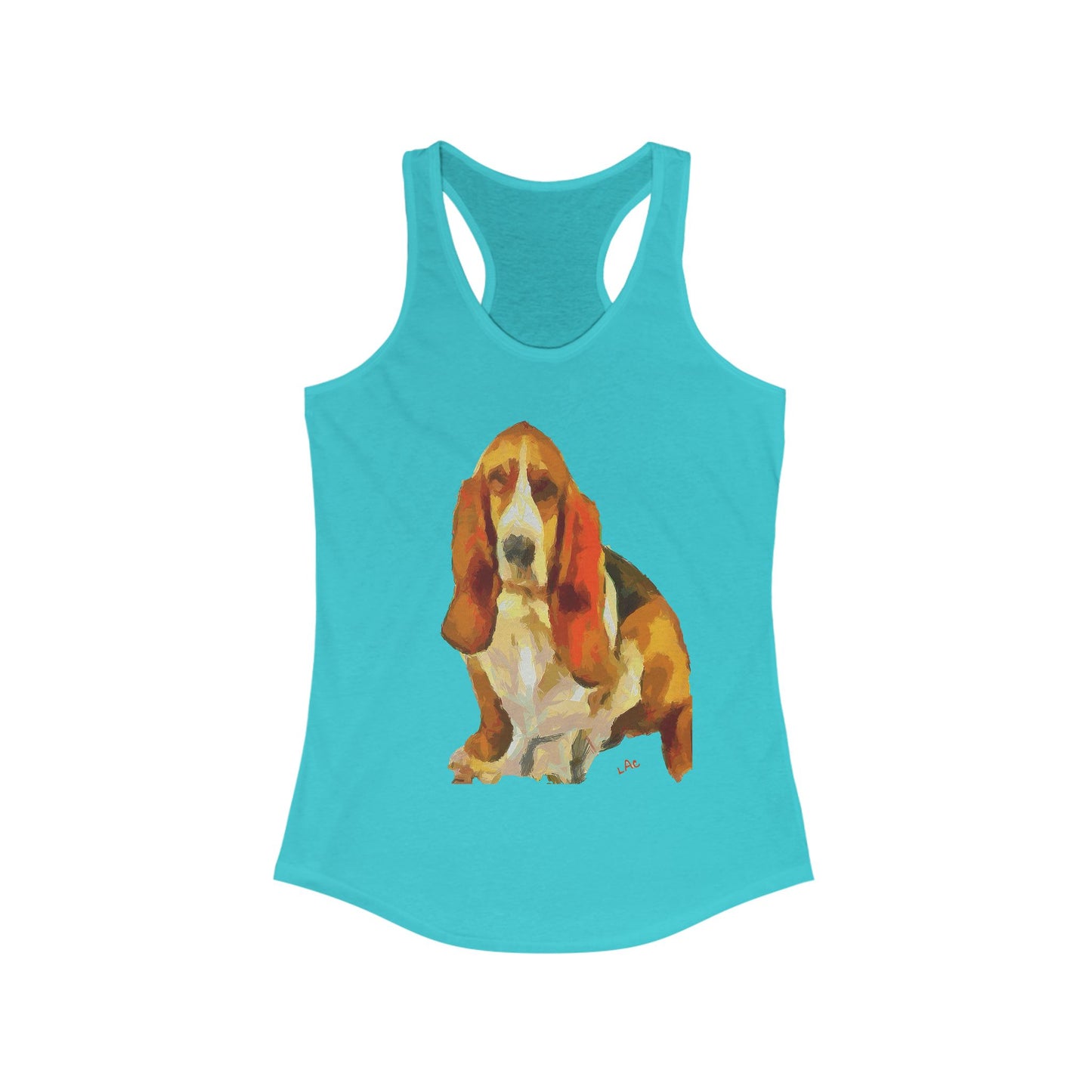 Basset Hound 'Lautrec' Women's Racerback Tank