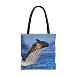 Whale 'The Leviathan' Tote Bag: Sea's Stylish Companion