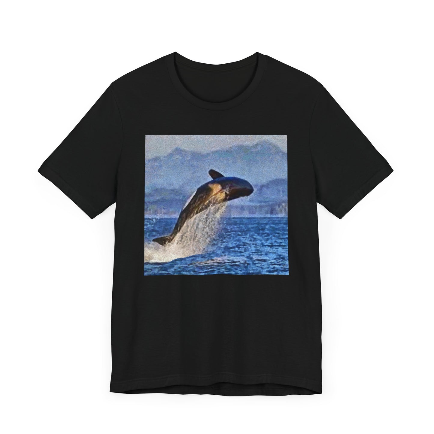 Whale 'Leviathan' Unisex Jersey Short Sleeve Tee