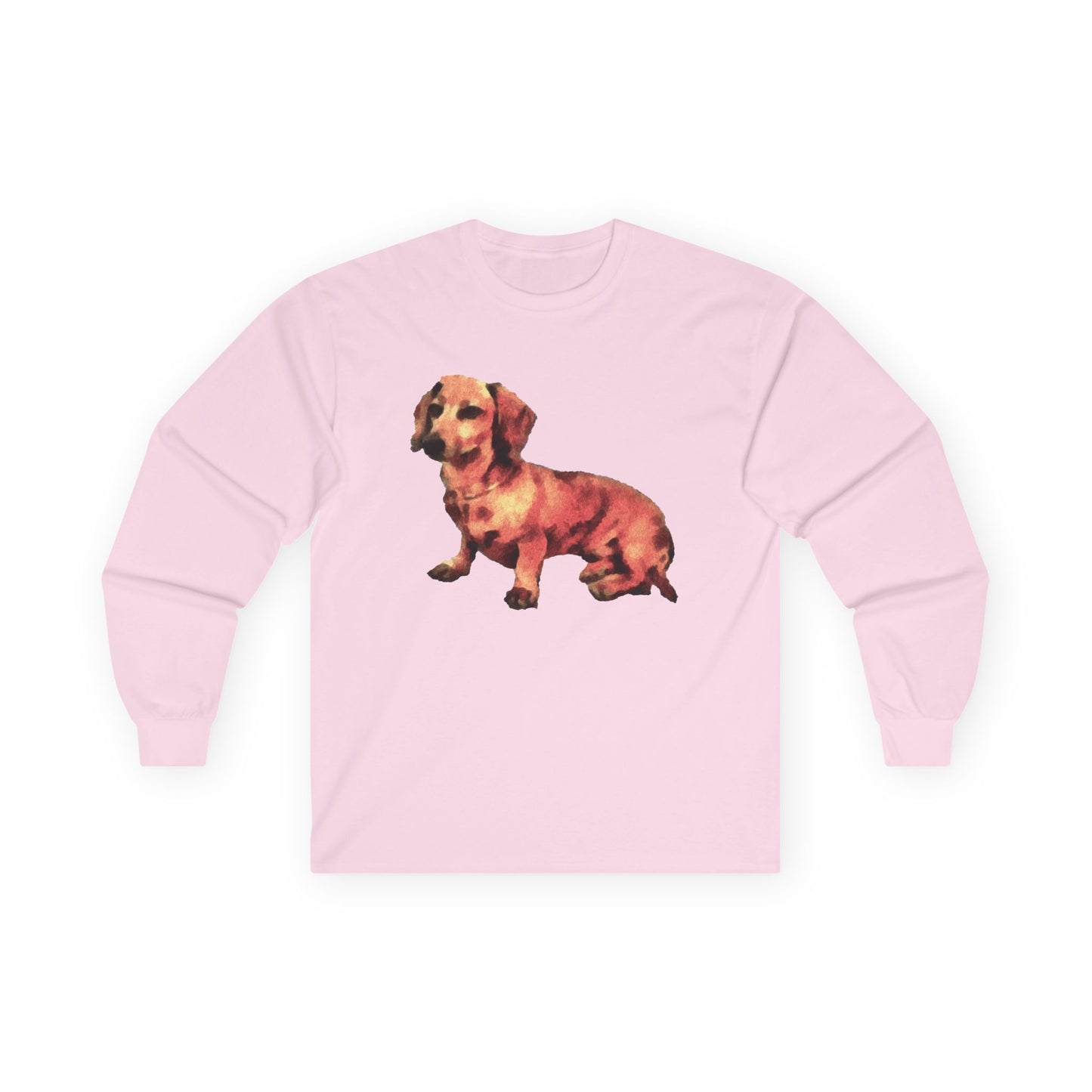 Dachshund 'Simone' Unisex Cotton Long Sleeve Tee