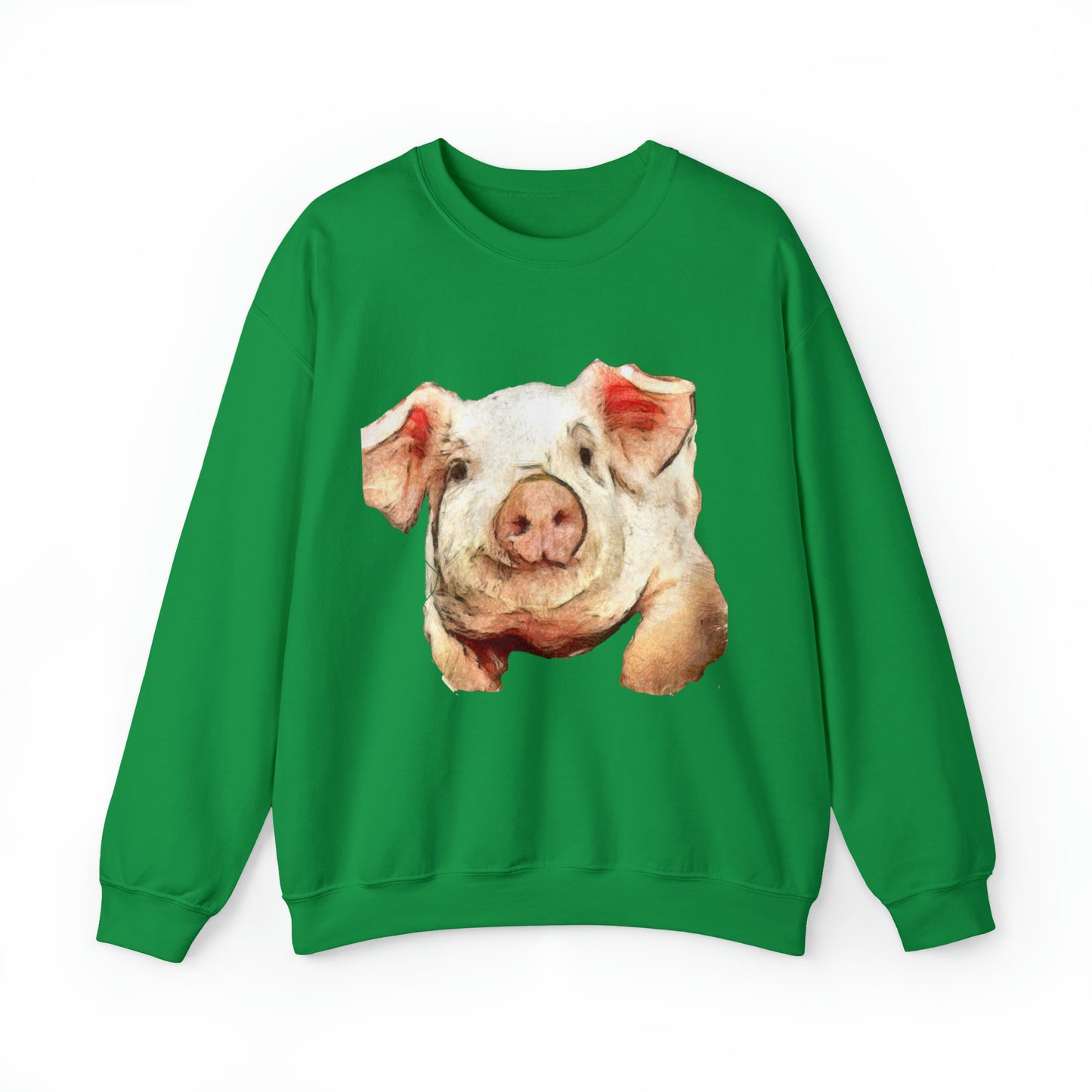 Pig 'Petunia' Unisex 50/50 Crewneck Sweatshirt