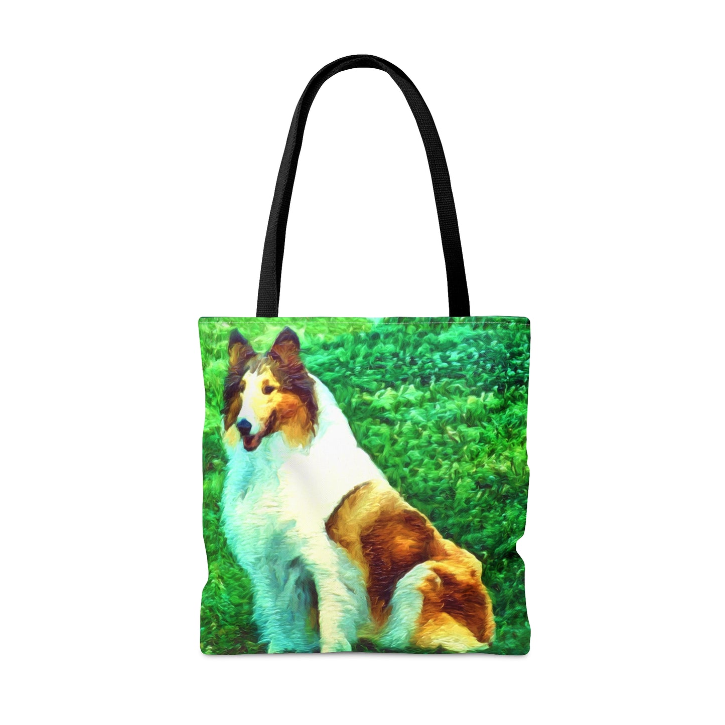 Rough Coated Collie "Ramsey" Tote Bag