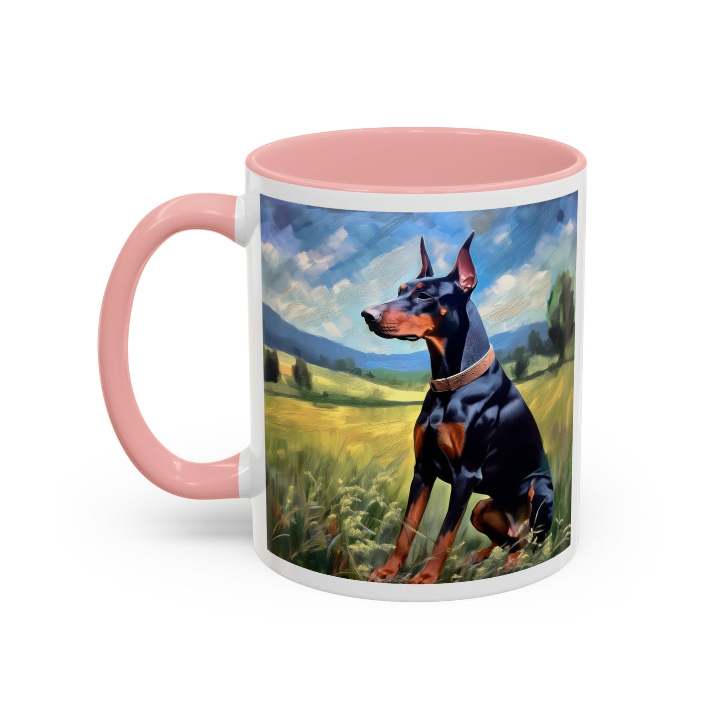 Doberman Pinscher Accent Coffee Mug