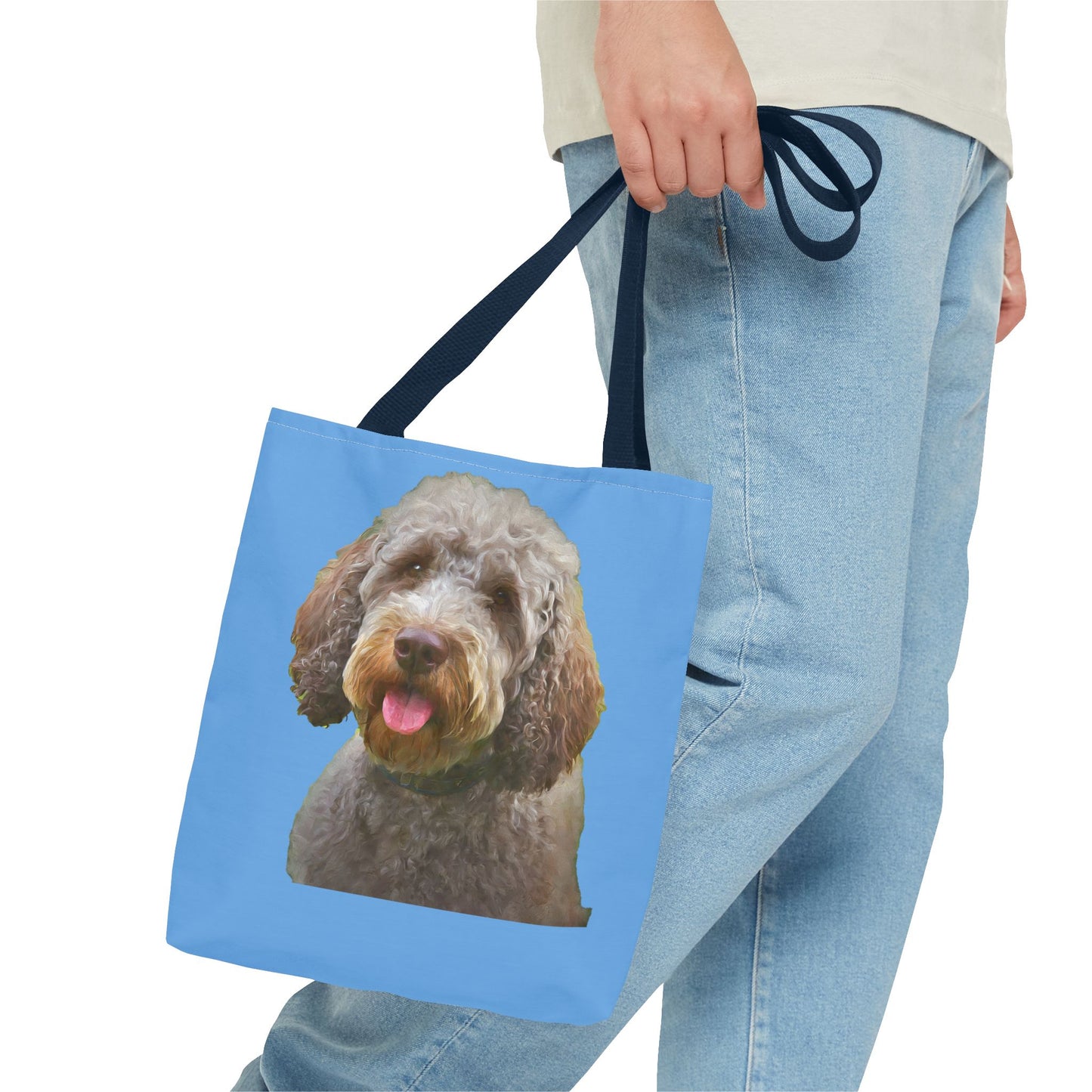 Lagotto Romagnolo Polyester Tote Bag