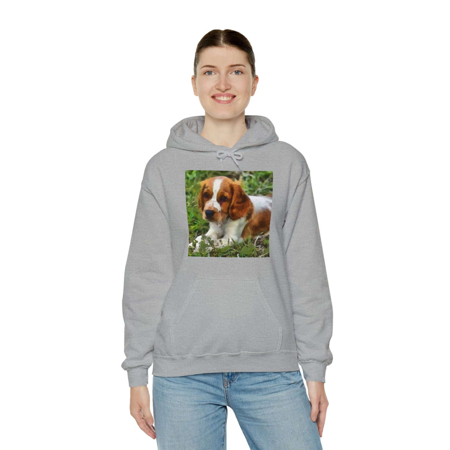 Welsh Springer Spaniel Unisex 50/50 Hoodie