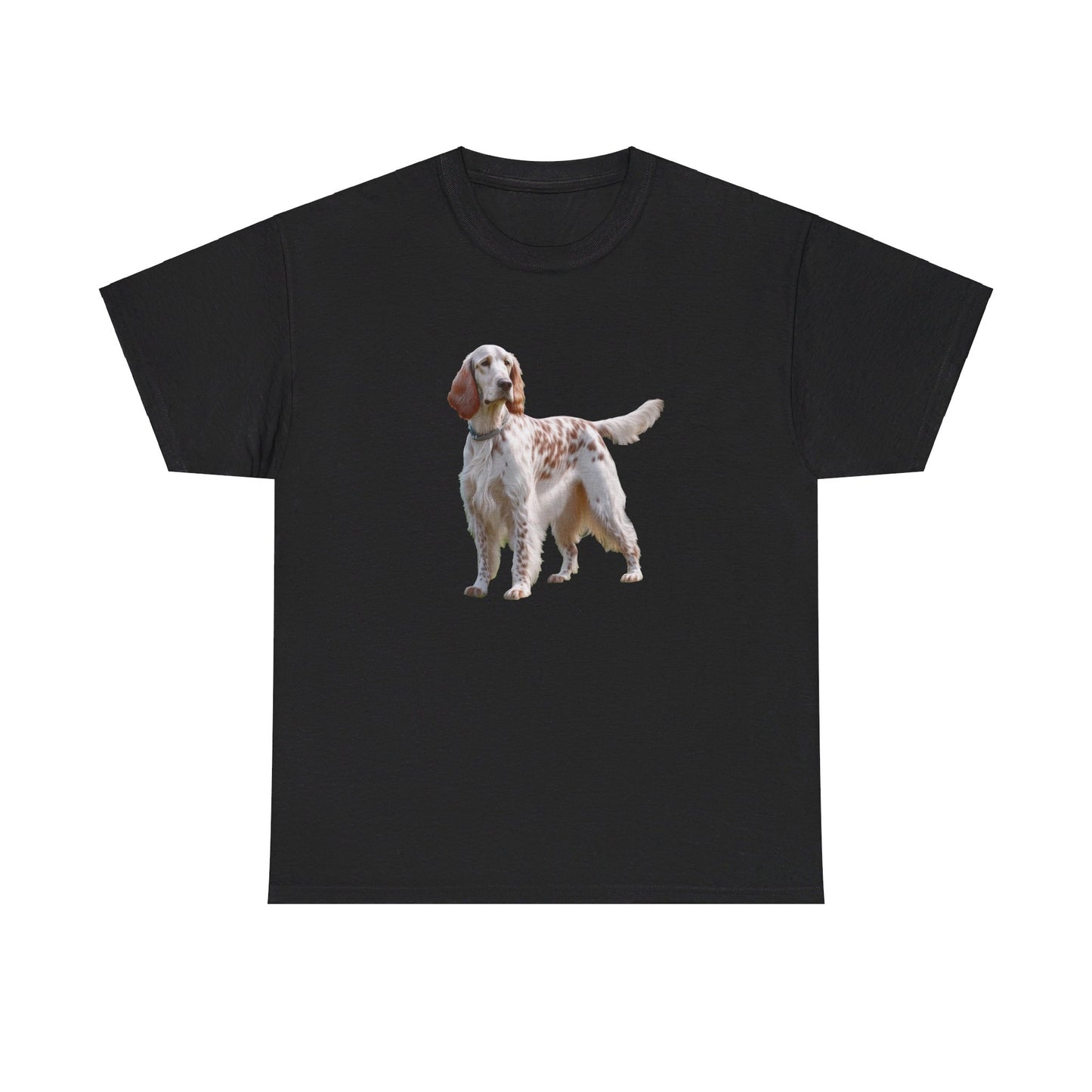 English Setter No 4 - Unisex Heavy Cotton Tee