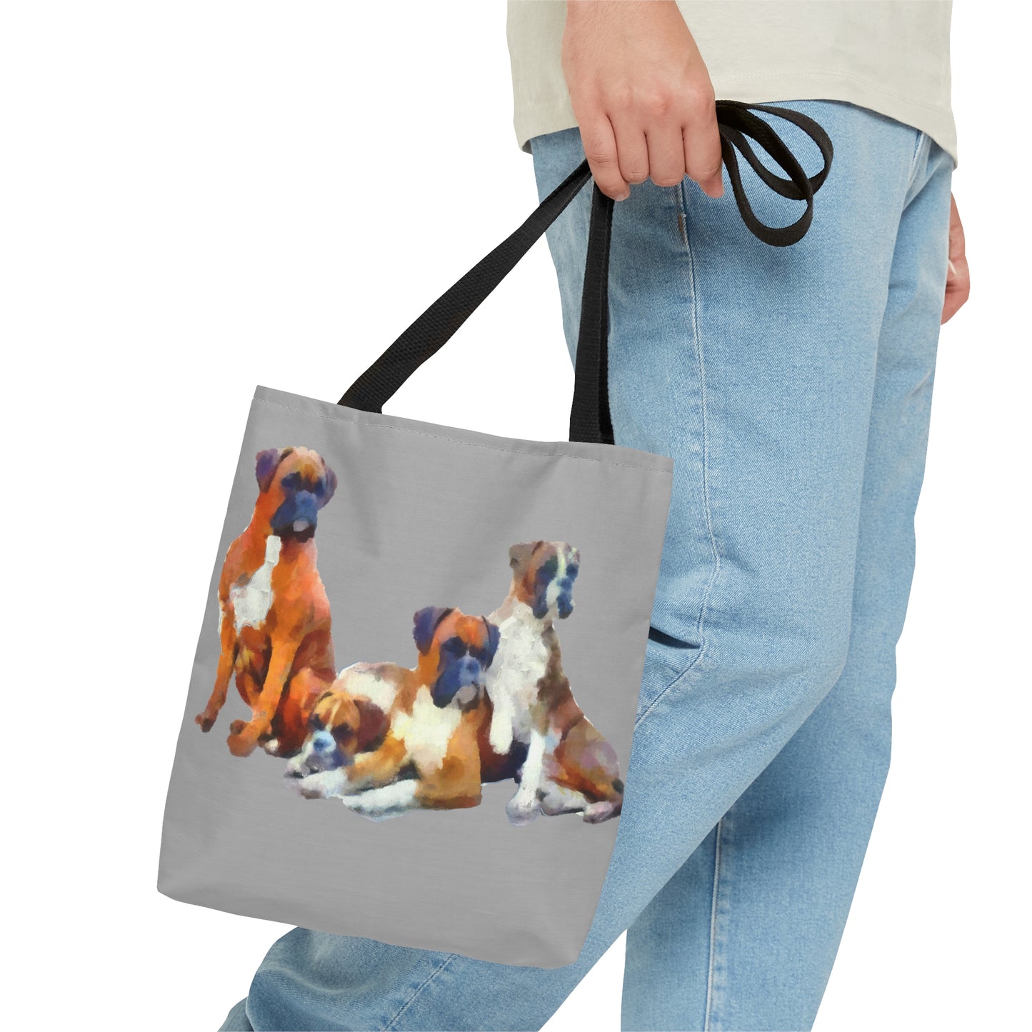 Boxer "Quartet" Tote Bag: Your Stylish Companion