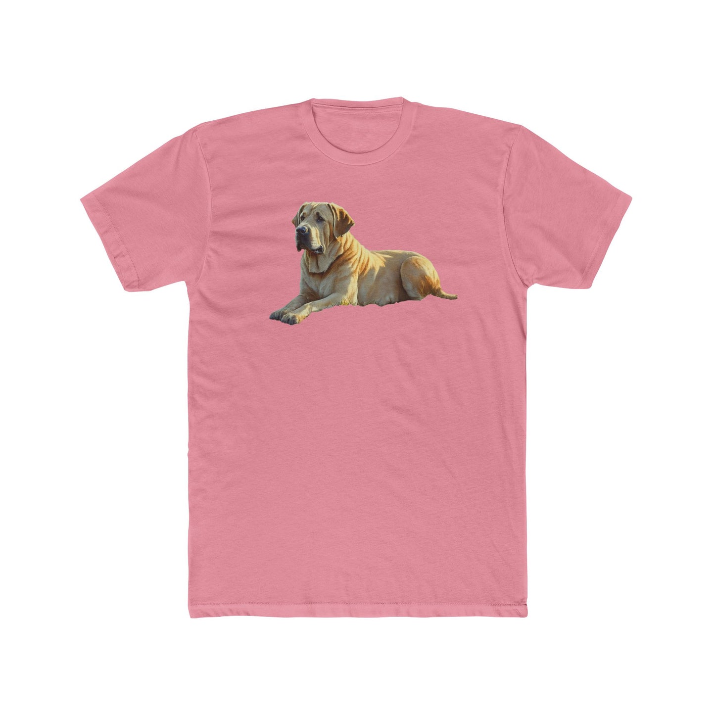 Broholmer - Danish Mastiff Men's Fitted Cotton Crew Tee
