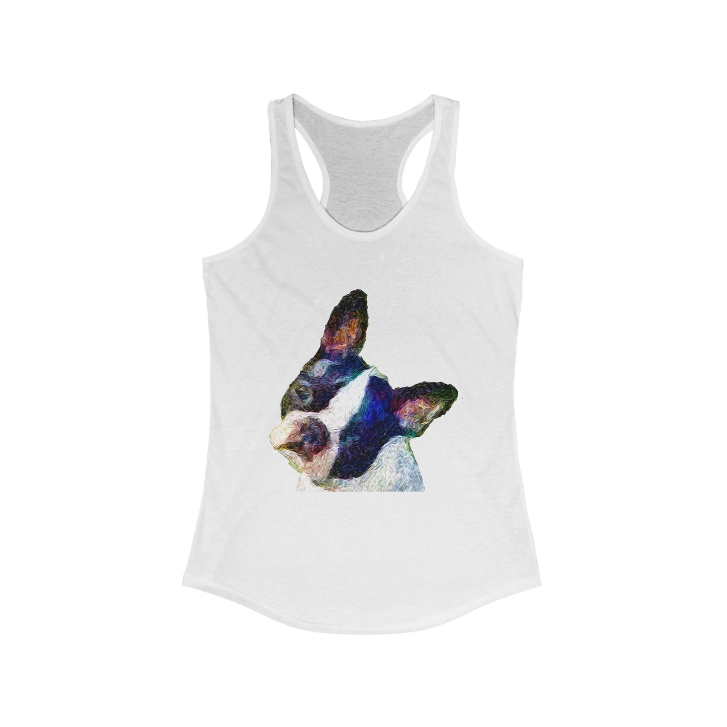 Boston Terrier 'Skipper' Women's Racerback Tank