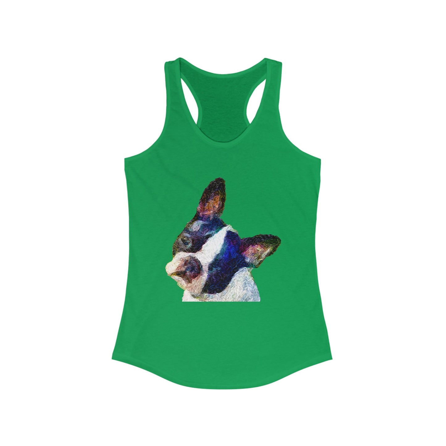 Boston Terrier 'Skipper' Women's Racerback Tank