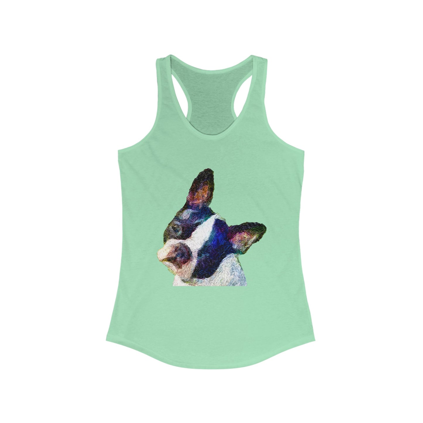 Boston Terrier 'Skipper' Women's Racerback Tank