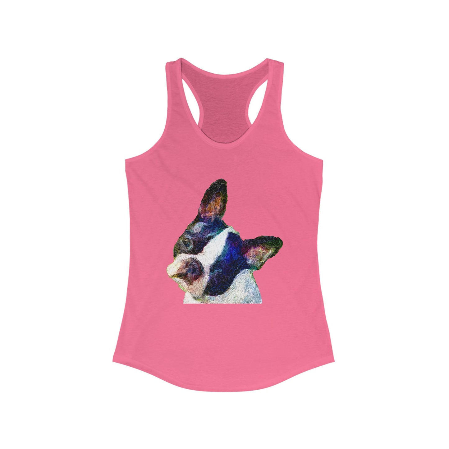 Boston Terrier 'Skipper' Women's Racerback Tank