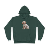 Clumber Spaniel Unisex Fleece Lined Pullover Hoodie Sweatshirt