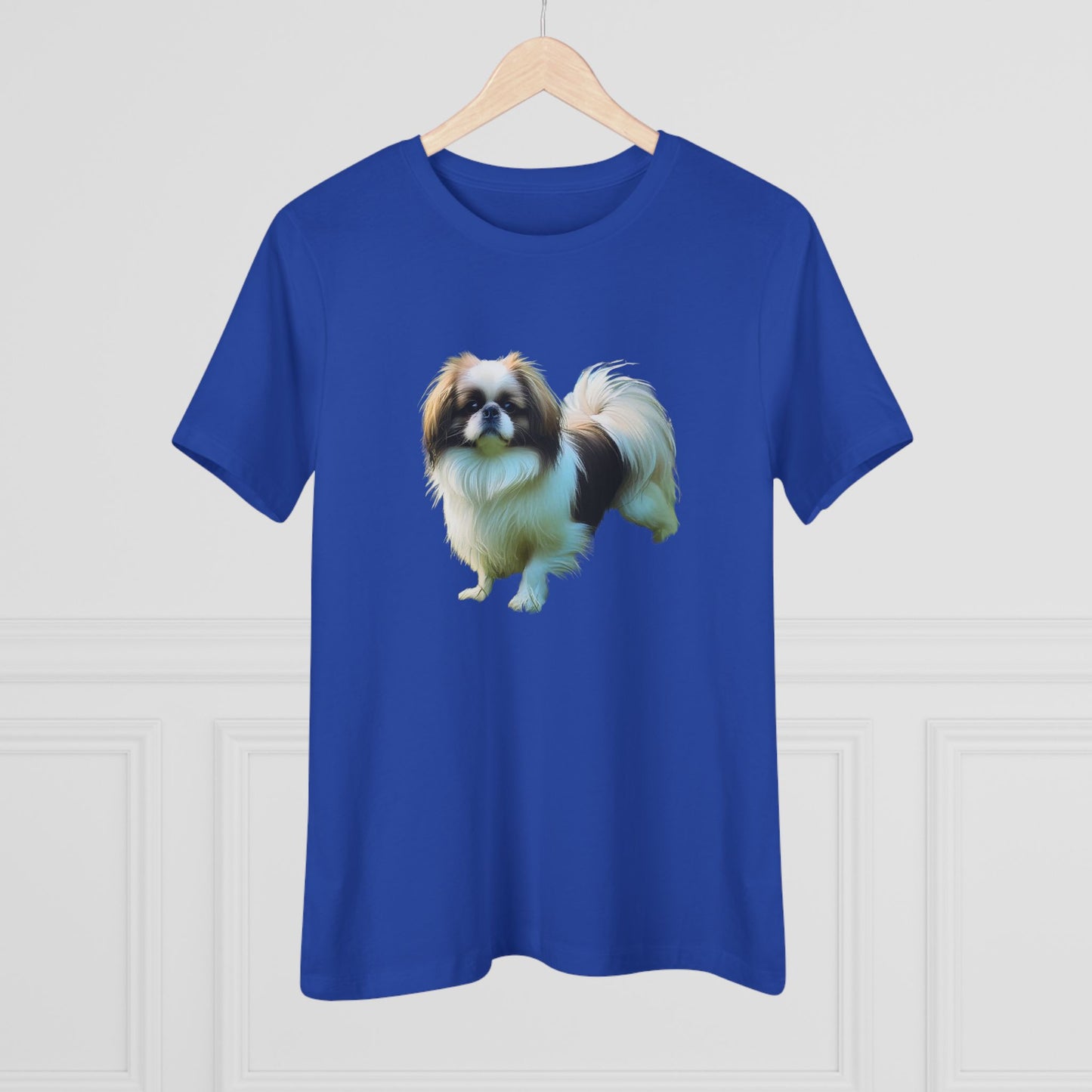 Japanese Chin - Women's Relaxed Cotton Tee