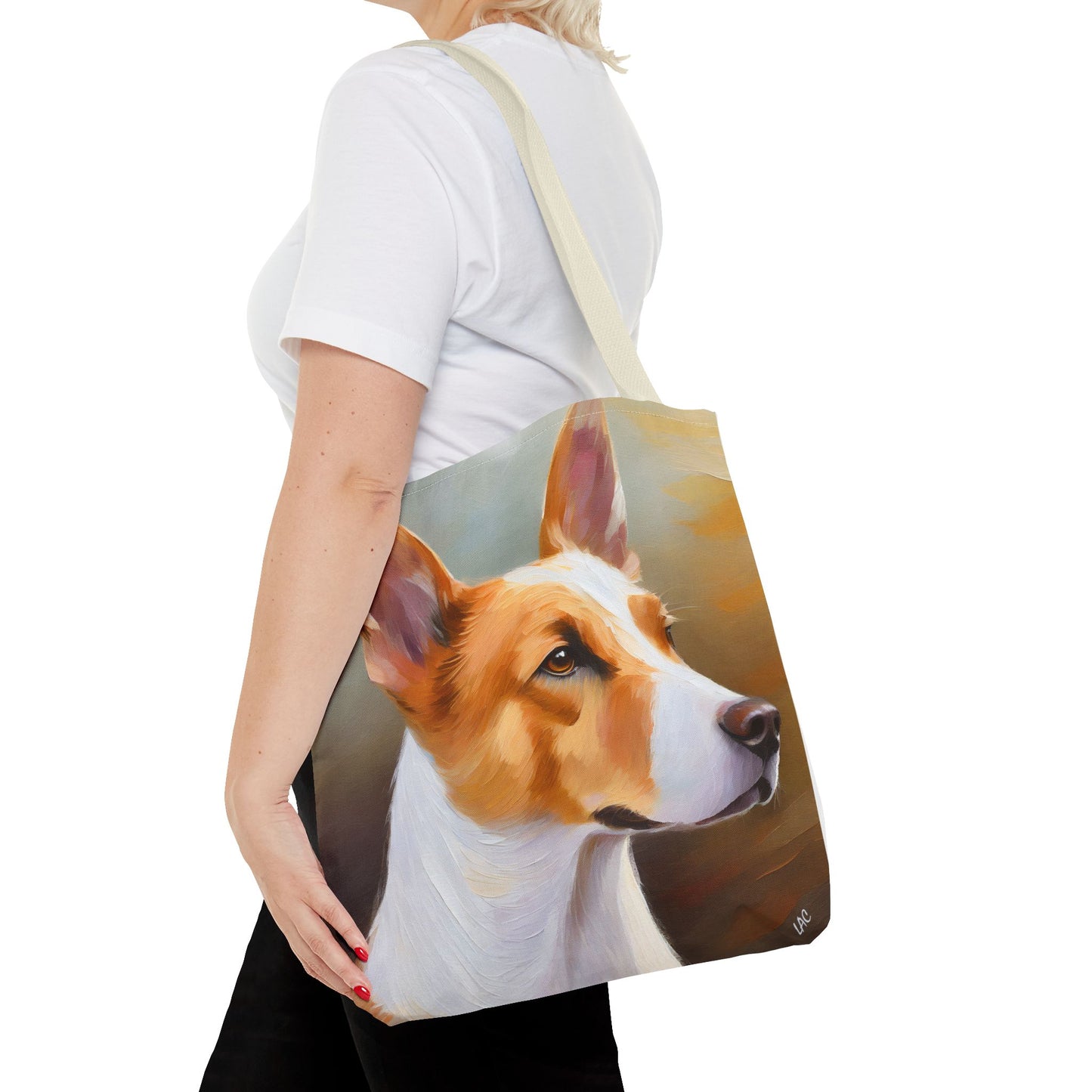 Canaan Dog of Israel Tote Bag (AOP)