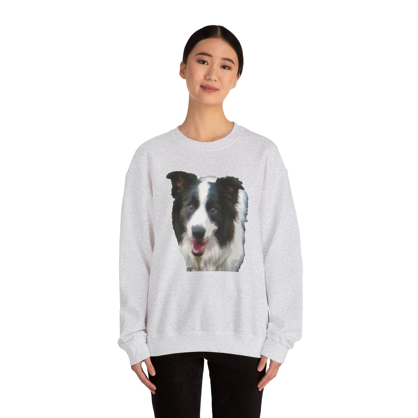 Border Collie 'Archie' Comfort Crewneck Sweatshirt