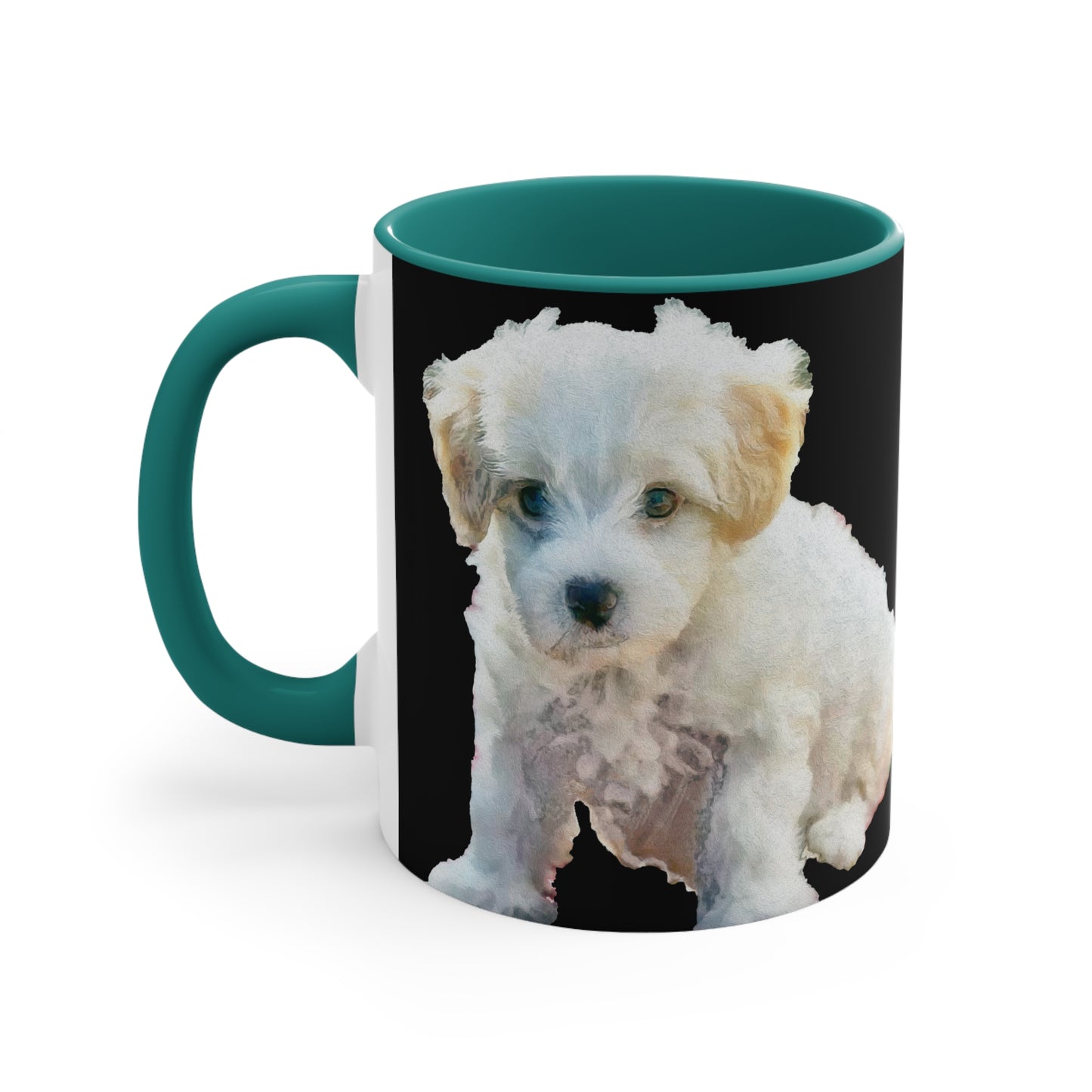 Bichon Frise Accent Coffee Mug - 11oz Delight