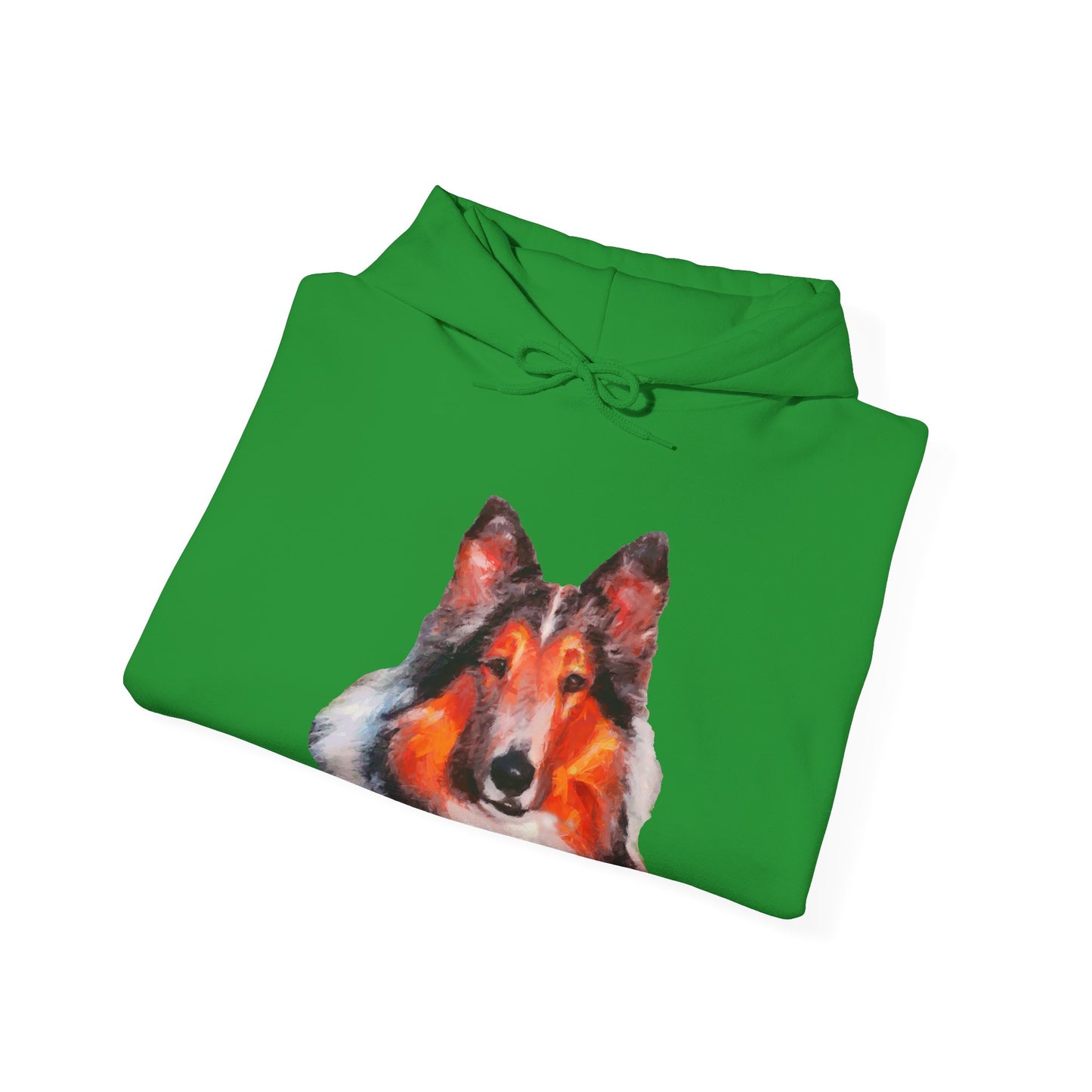 Rough Coated Collie Love Unisex Hoodie