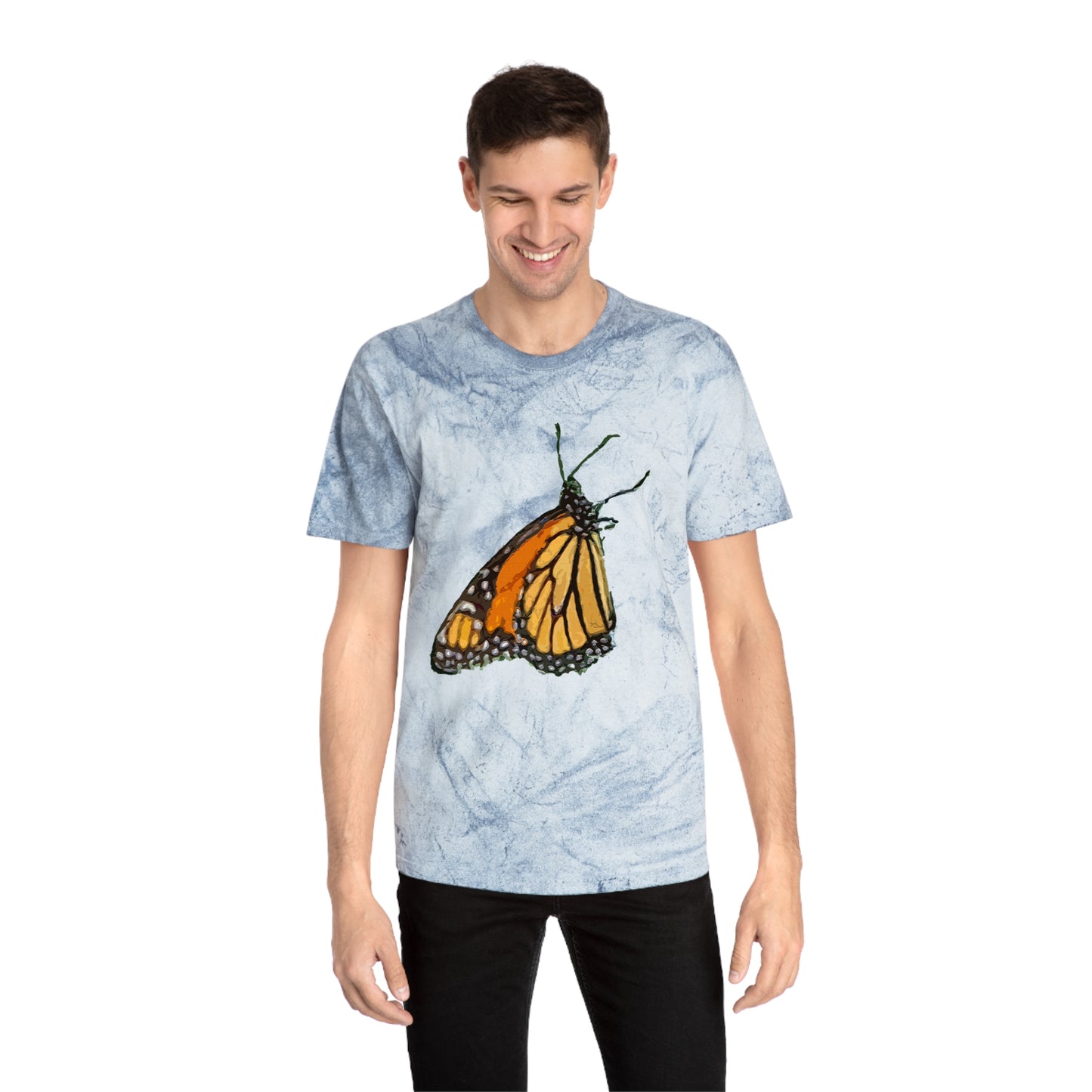 Moonarch Butterfly Unisex Cotton Color Blast T-Shirt