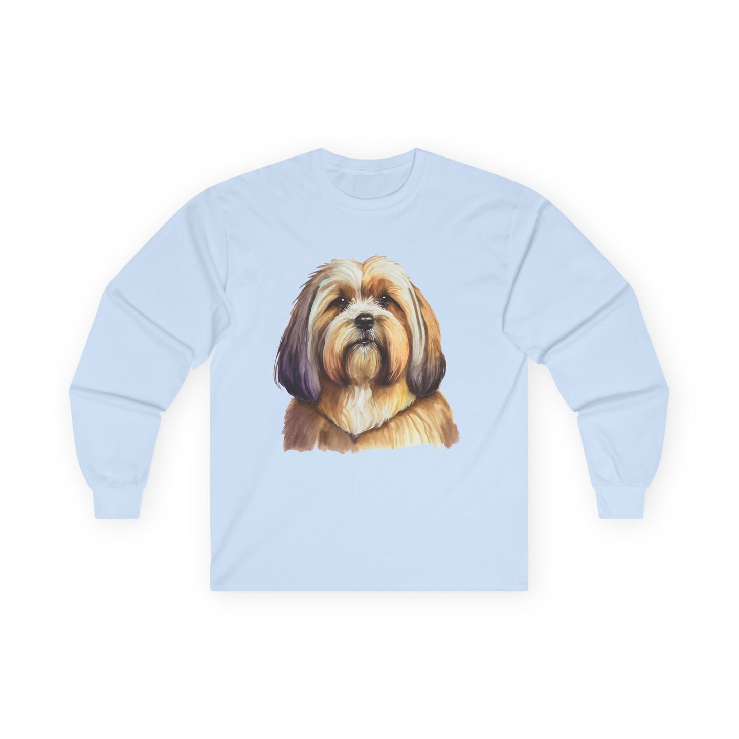 Lhasa Apso Unisex Cotton Long Sleeve Tee